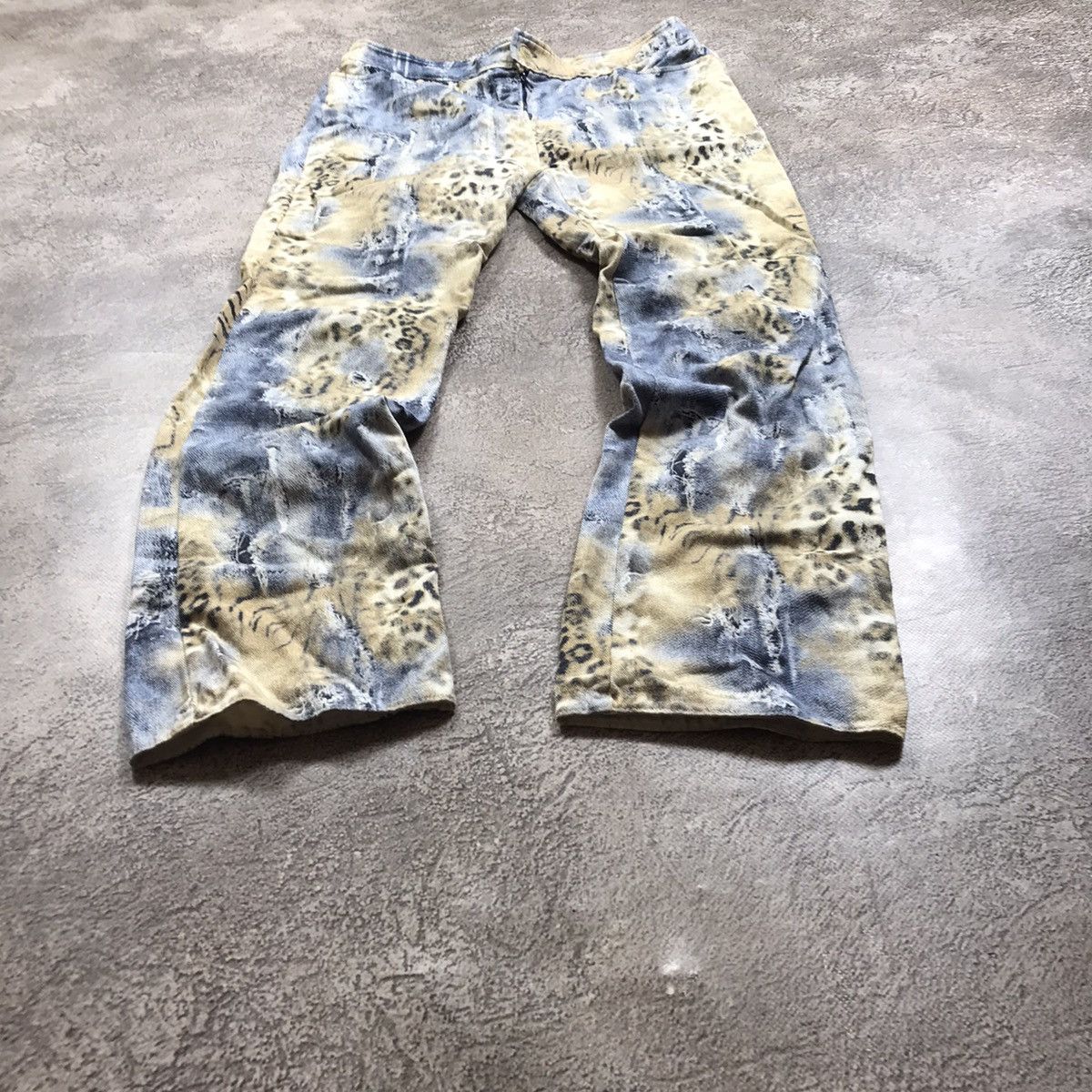 Vintage Vintage Y2K Distressed Baggy Jeans Grunge Skate Aesthetic 29 Size 29" - 1 Thumbnail
