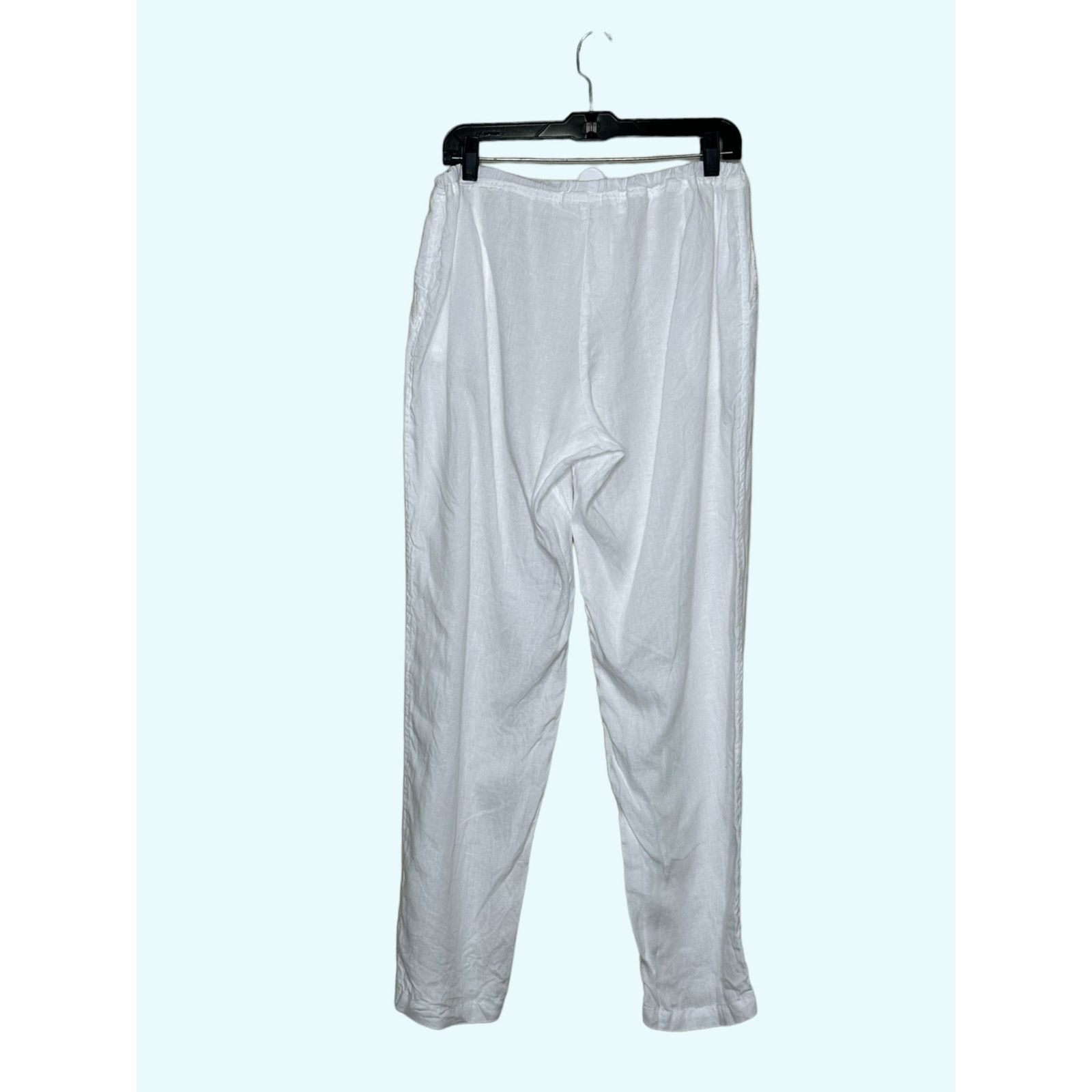 CP Shades Gorsuch white linen pull on pants size XL Size 30" / US 8 / IT 44 - 6 Thumbnail
