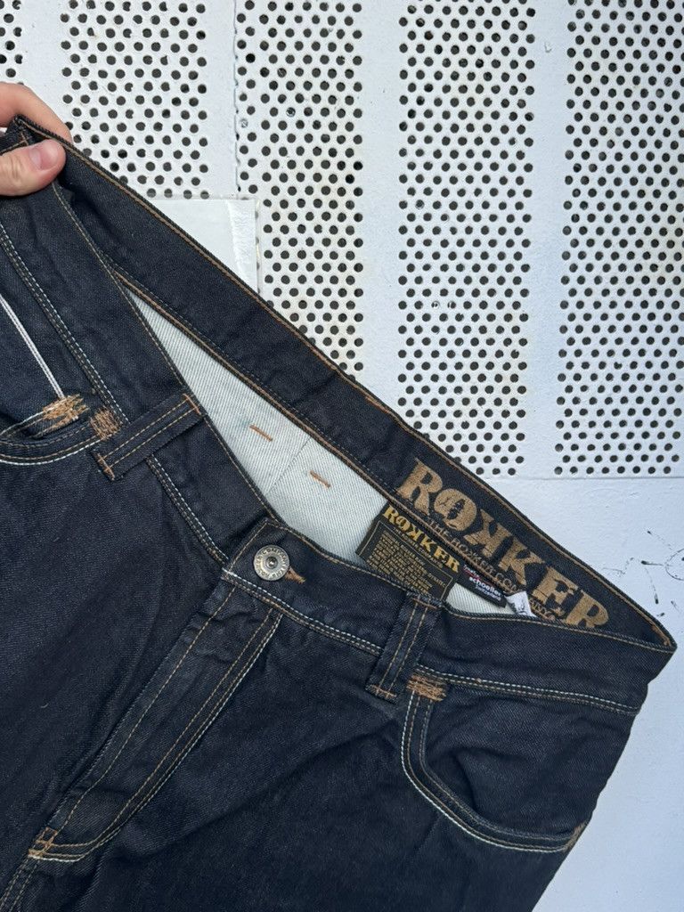 THE ROKKER COMPANY Rokker Raw 38X32 Blue Selvedge Schoeller Dynatec Motorcycle Size US 38 / EU 54 - 12 Thumbnail