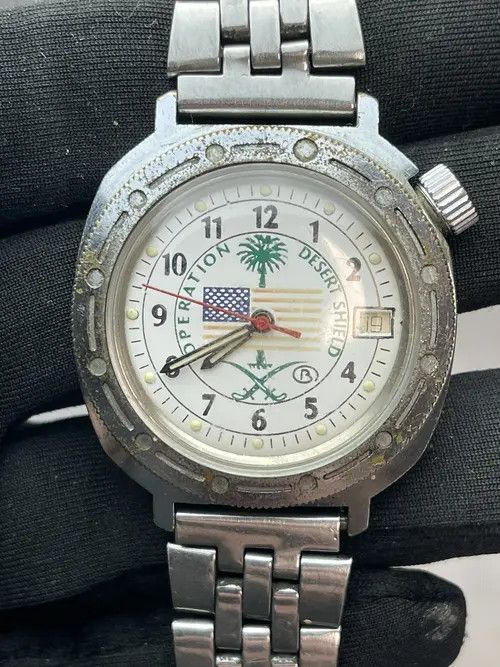 Vintage Vostok Commander’s OPERATION DESERT SHIELD mechanical watch Size ONE SIZE - 3 Thumbnail