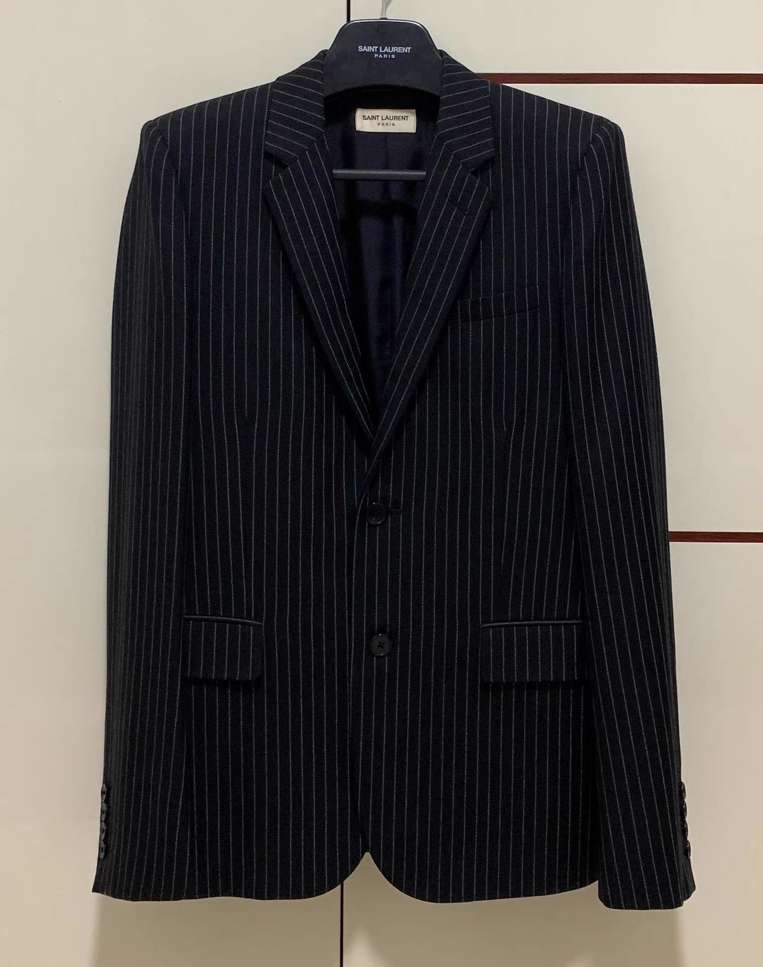 Saint Laurent Paris Saint Laurent SLP 13FW Runway Q12 Size 48R - 1 Thumbnail