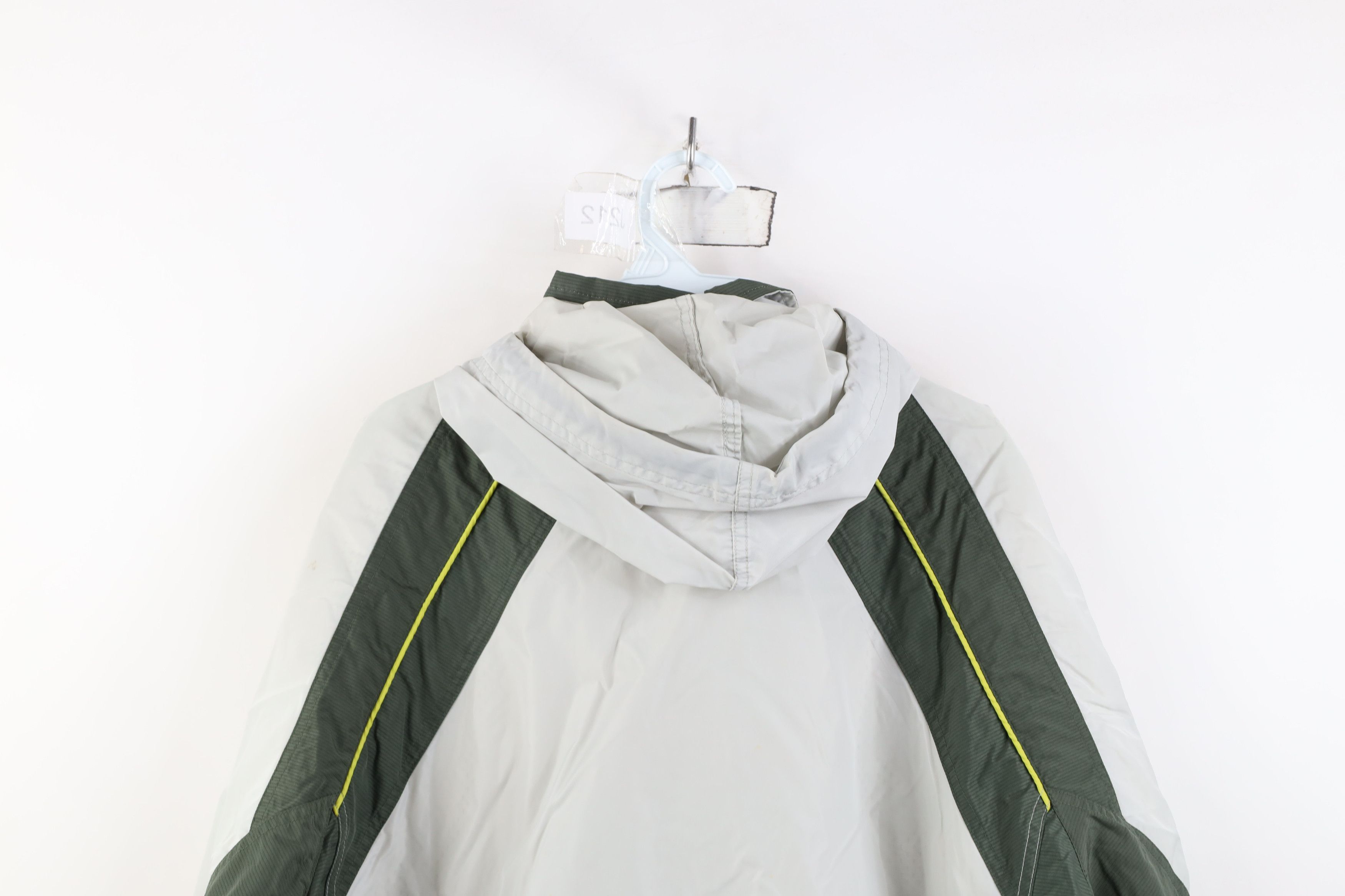 Nike Vintage 90s Nike Swoosh Hooded Anorak Windbreaker Jacket Size US M / EU 48-50 / 2 - 14 Thumbnail