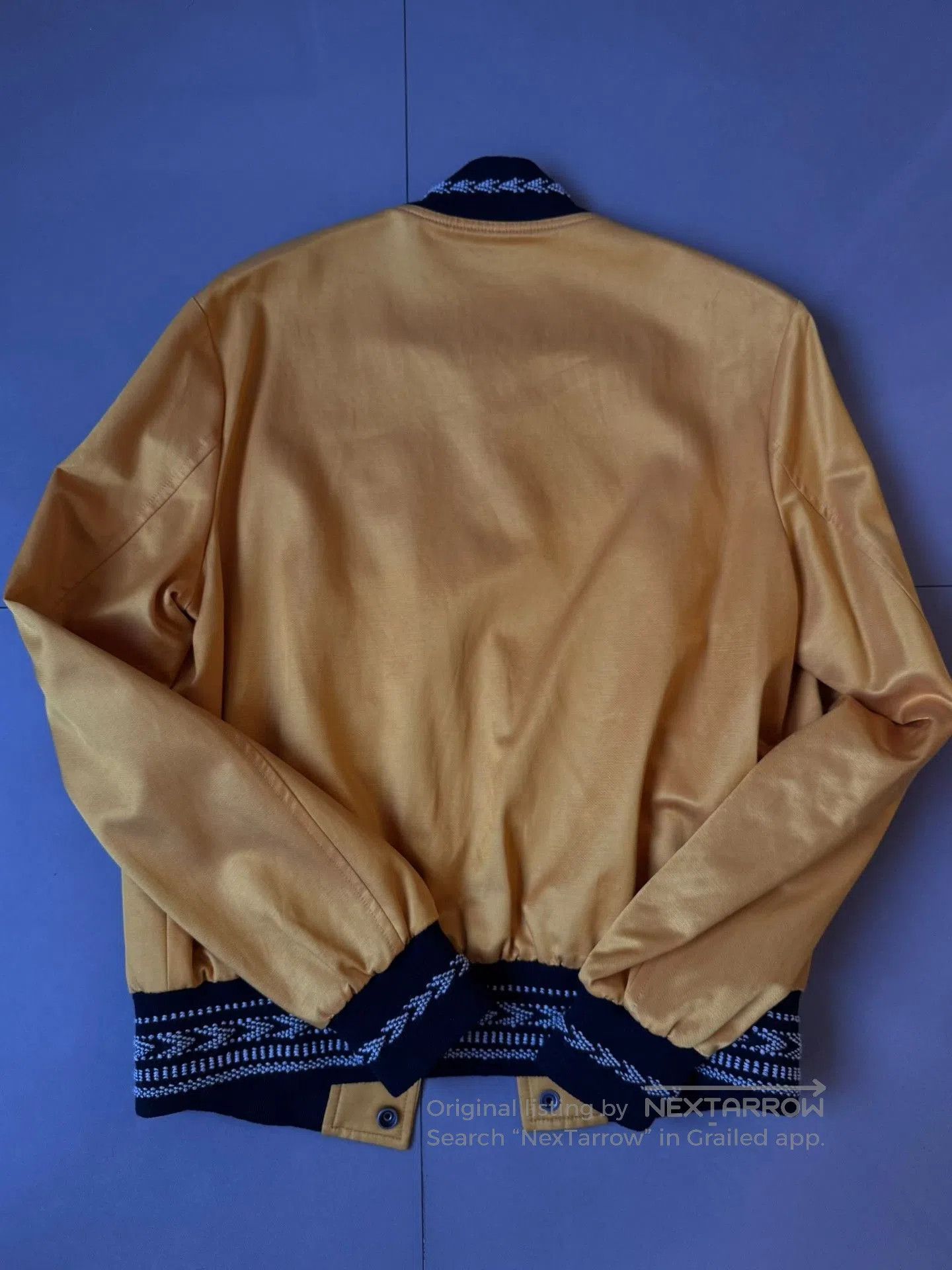 Saint Laurent Paris Saint Laurent Yellow Baseball Jacket. Size US M / EU 48-50 / 2 - 2 Thumbnail