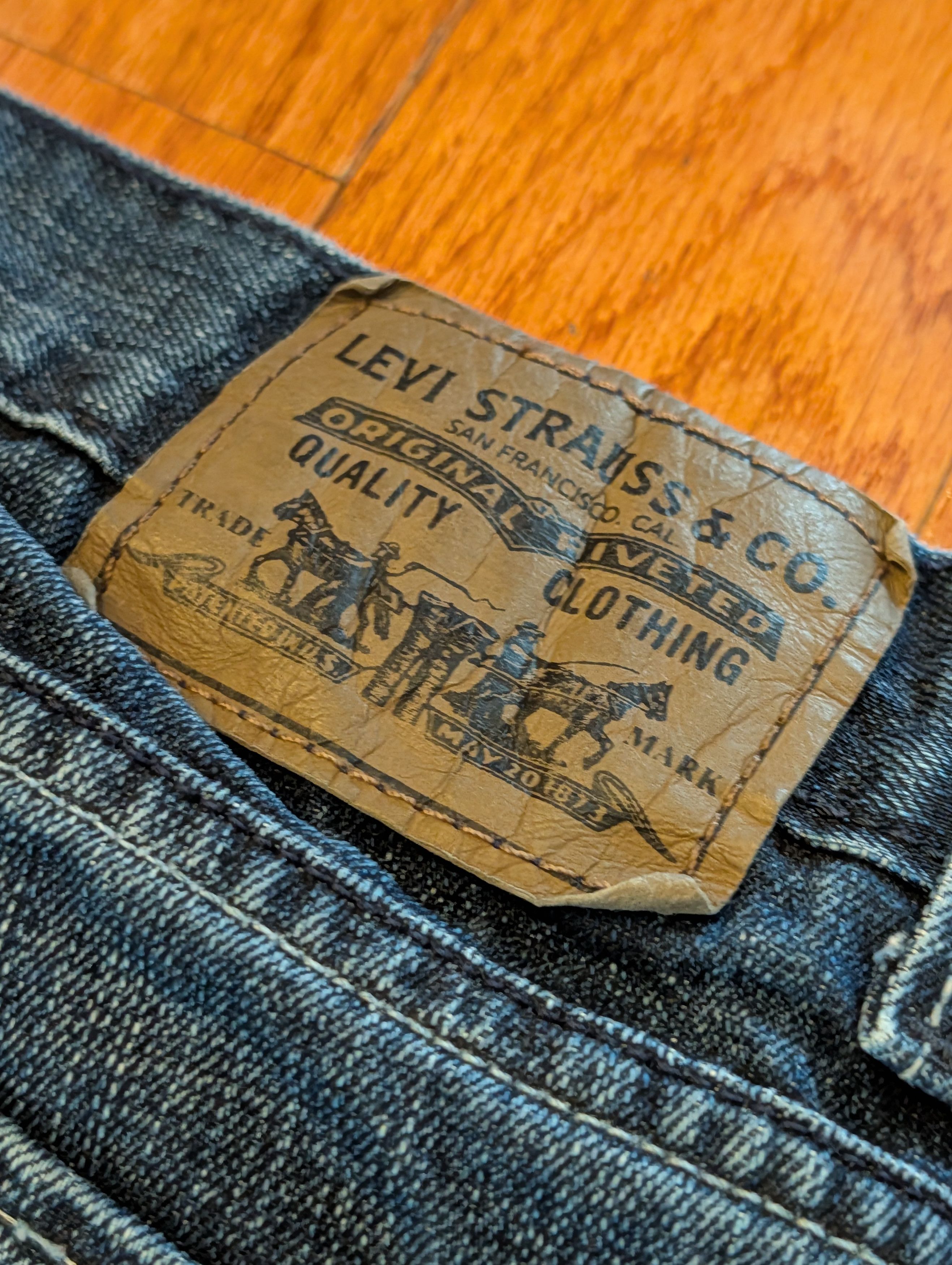 Levi's Levi's 511 Mens Skinny Fit Dark Wash Jeans 32x30 Fading Size US 32 / EU 48 - 8 Thumbnail