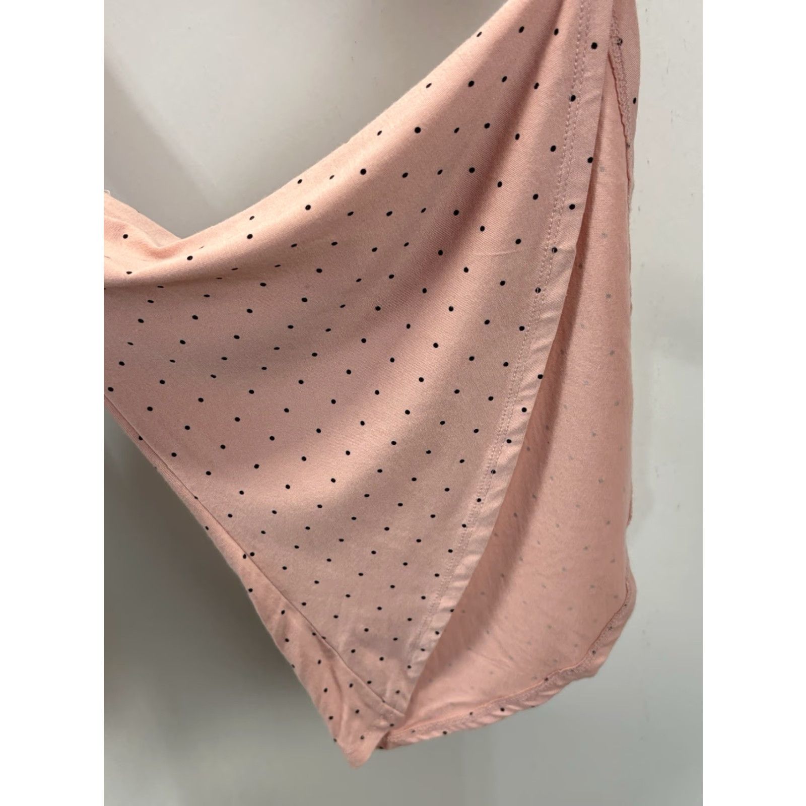Vintage VINTAGE We The Free Polka Dot Blouse Women’s Small Pink Bell Sleeve Ruched Boho Size S / US 4 / IT 40 - 7 Thumbnail