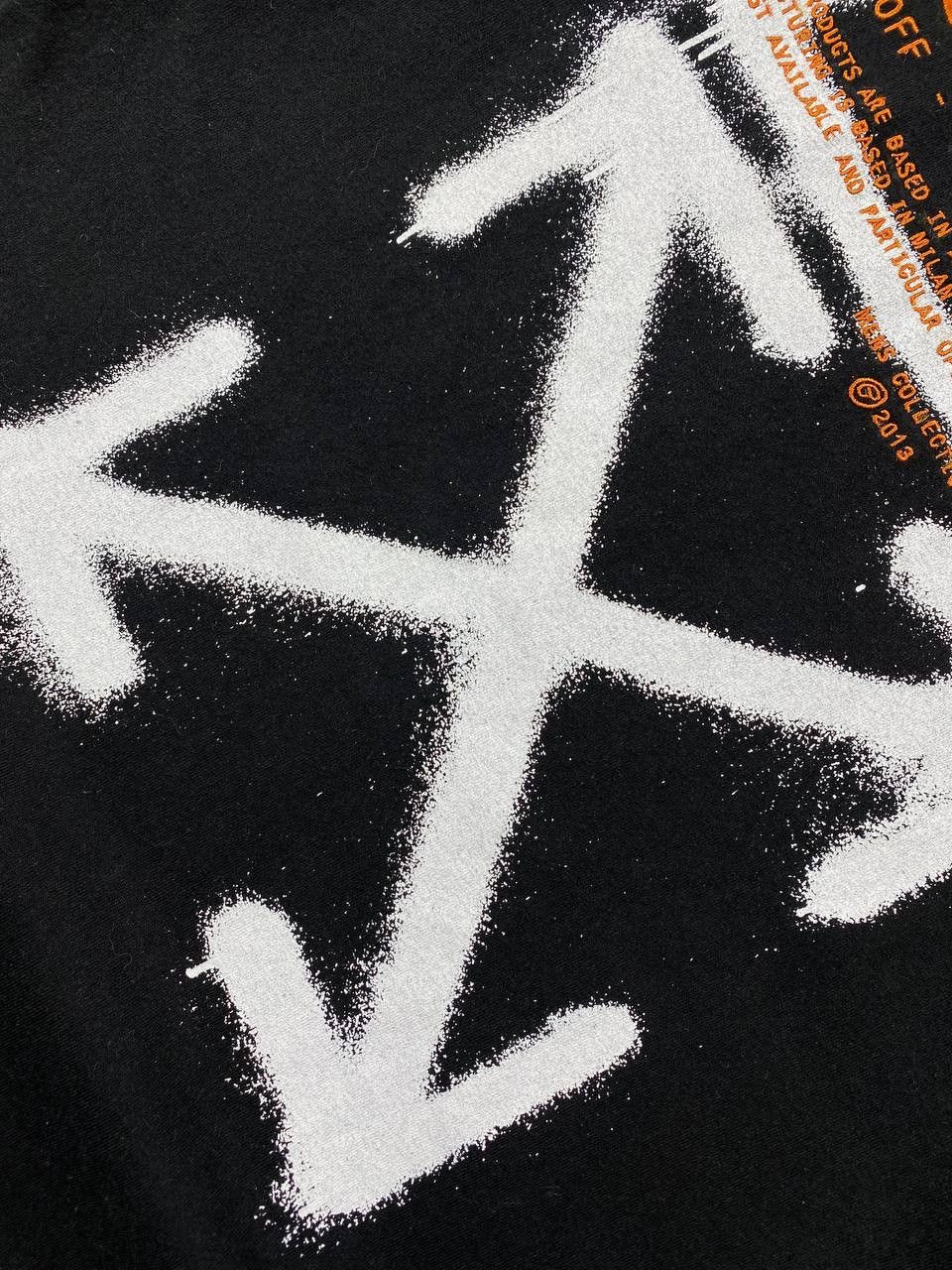 Off-White Off White Operating Srl T Shirt Big Logo Men Size S Black Size US S / EU 44-46 / 1 - 7 Thumbnail