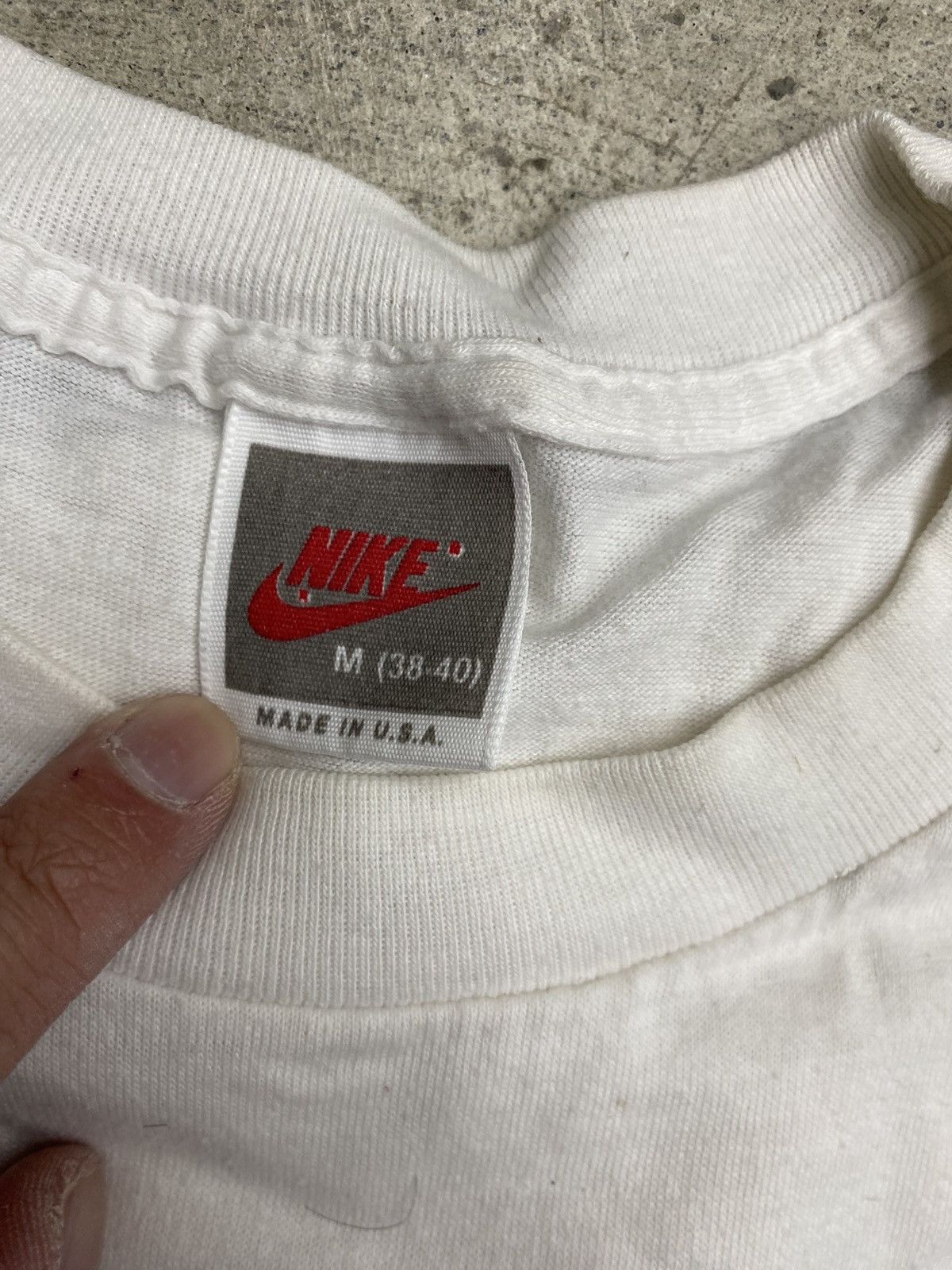 Nike Nike Vintage Just Do It Tee Size US M / EU 48-50 / 2 - 2 Thumbnail