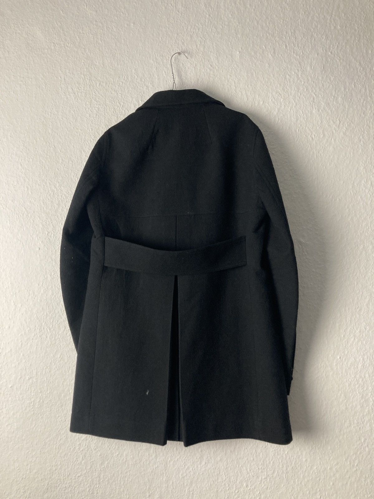 Rick Owens FW 16 "MASTODON" Double-Breasted JMF Wool Peacoat Rick Owens Size US M / EU 48-50 / 2 - 9 Thumbnail
