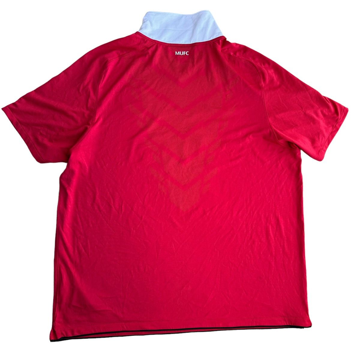 Nike × Vintage MANCHESTER UNITED 2010-11 HOME KIT NIKE RED JERSEY SOCCER Size US XXL / EU 58 / 5 - 11 Thumbnail