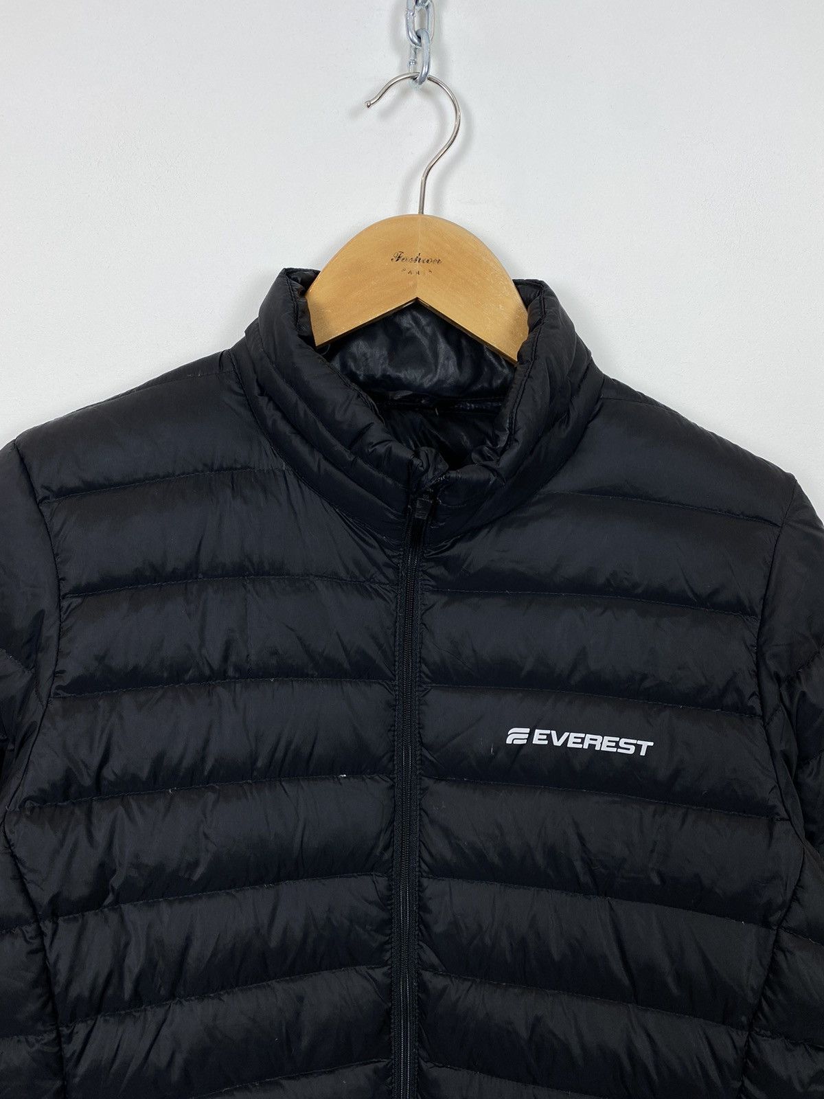 Designer Everest Men’s Down Feather Jacket Puffer Size M Black Top Size US M / EU 48-50 / 2 - 2 Thumbnail