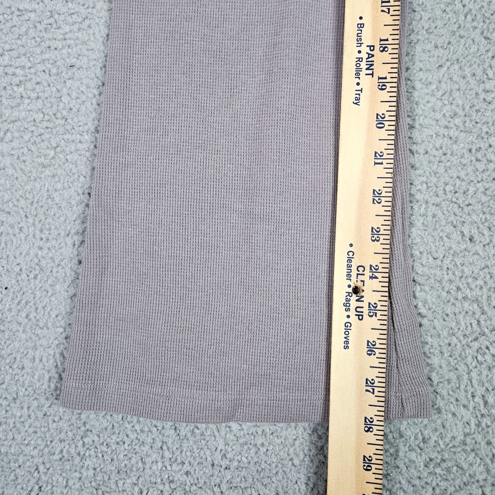 Vintage Sunday Best Women's Gray Waffle Flared Pant Size S Size 28" / US 6 / IT 42 - 7 Thumbnail