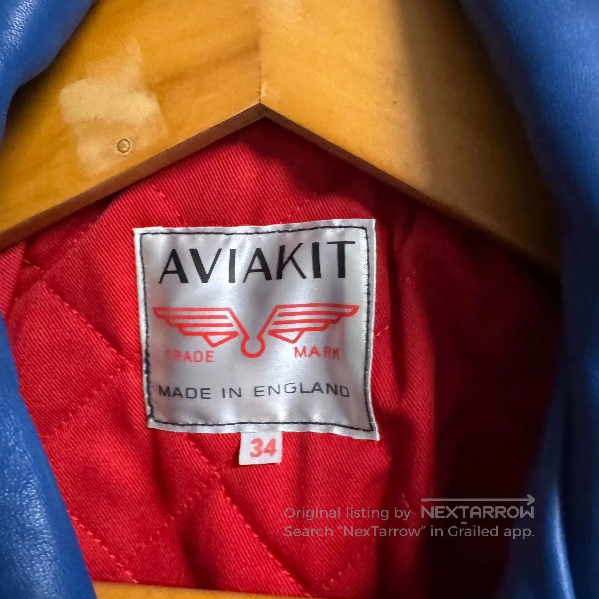 Lewis Leathers Lewis Leathers 391T Blue Leather Jacket. Size US M / EU 48-50 / 2 - 8 Thumbnail