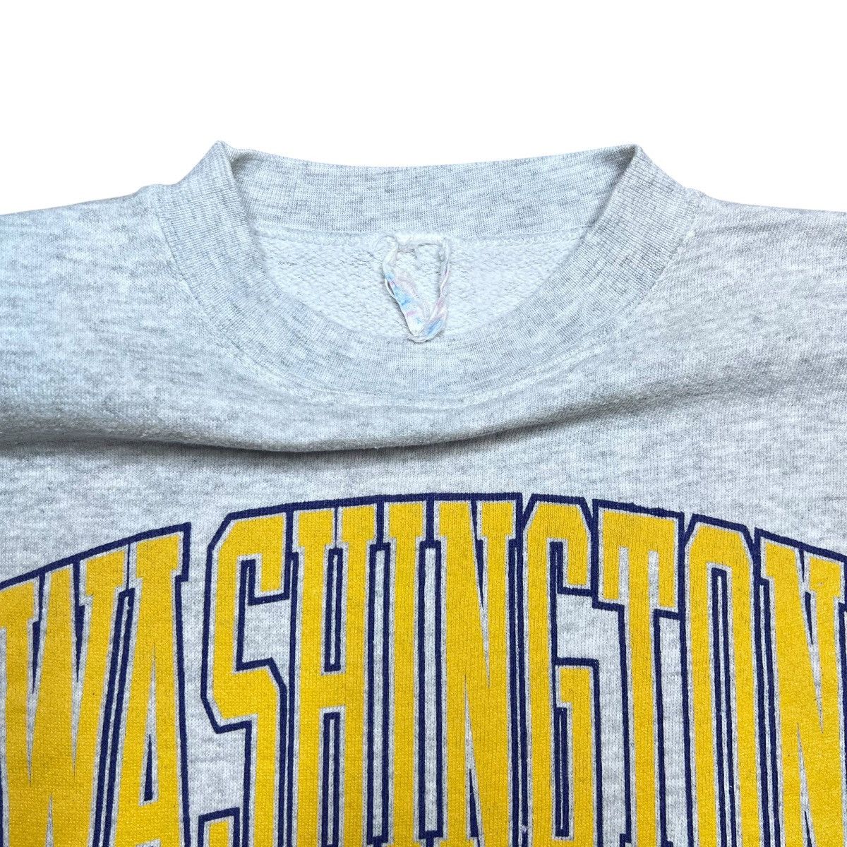 NCAA 90s Washington Huskies Spell Out Mascot Football Sweatshirt Size US L / EU 52-54 / 3 - 2 Thumbnail