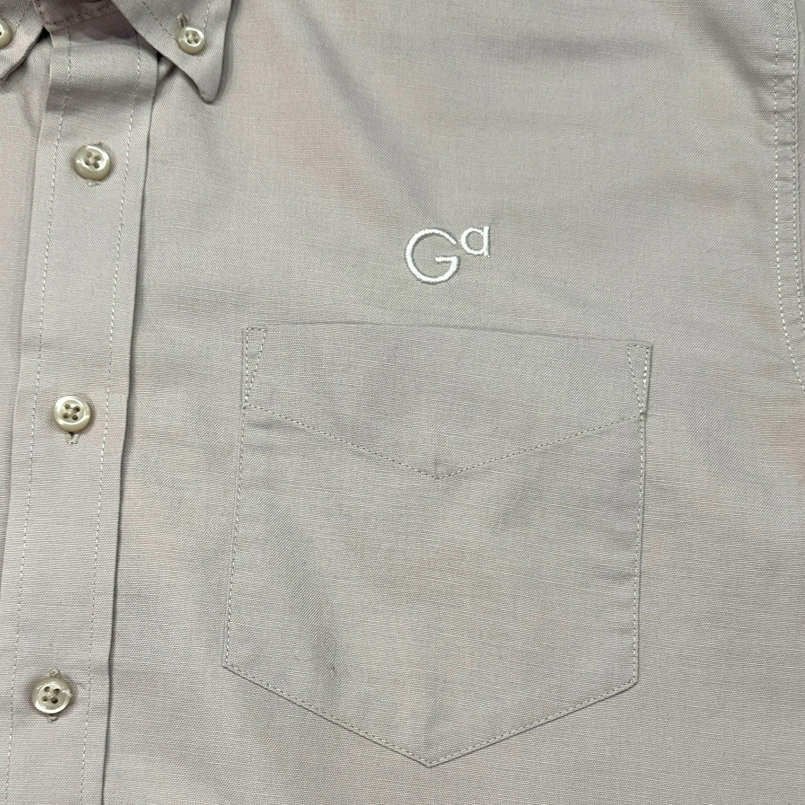 Other Uneek Shirt Men's UK Size L Grey Short Sleeve Embroidered Size US L / EU 52-54 / 3 - 6 Thumbnail