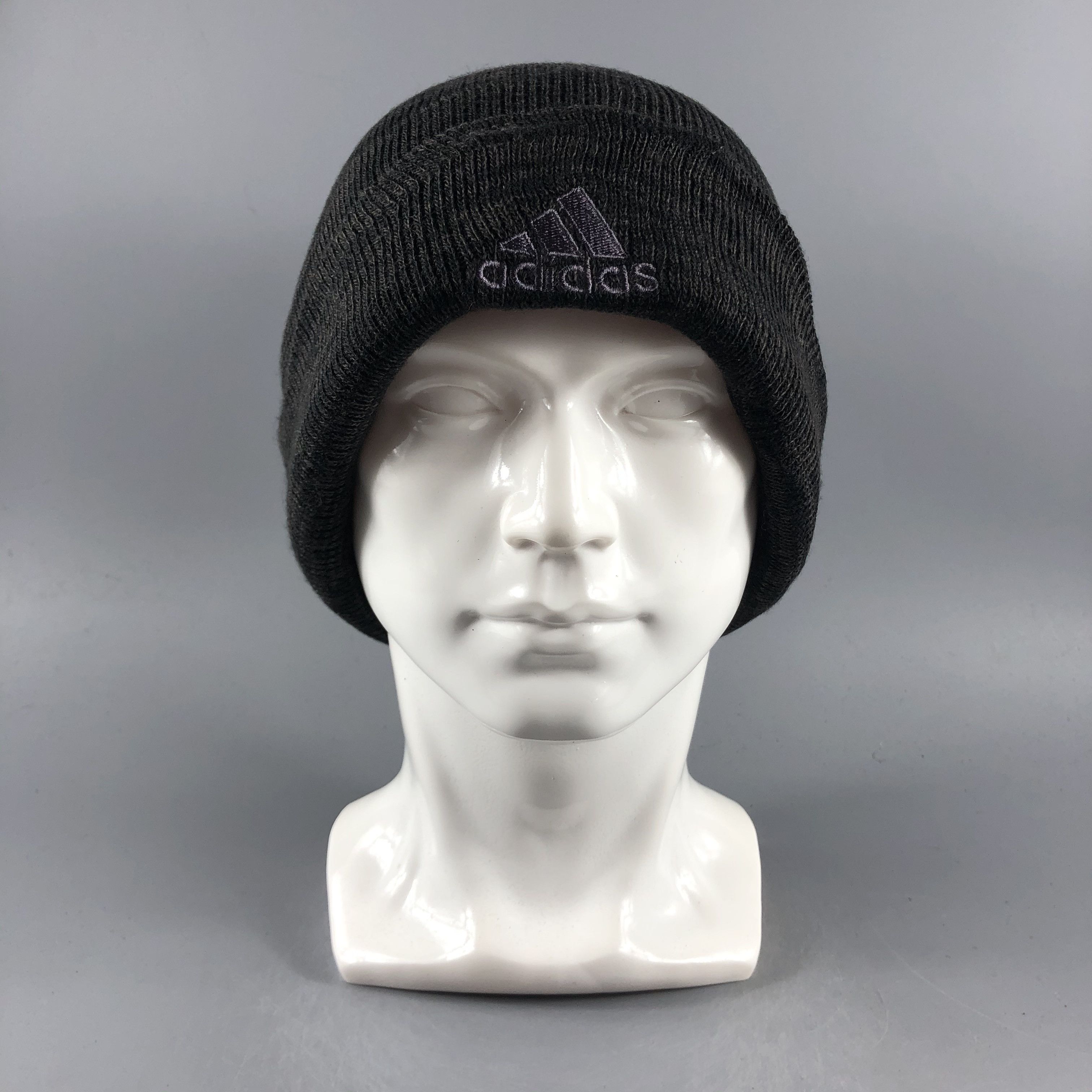 Adidas × Vintage Adidas Basic Beanie Snow Hat Snow Cap -D165 Size ONE SIZE - 2 Thumbnail