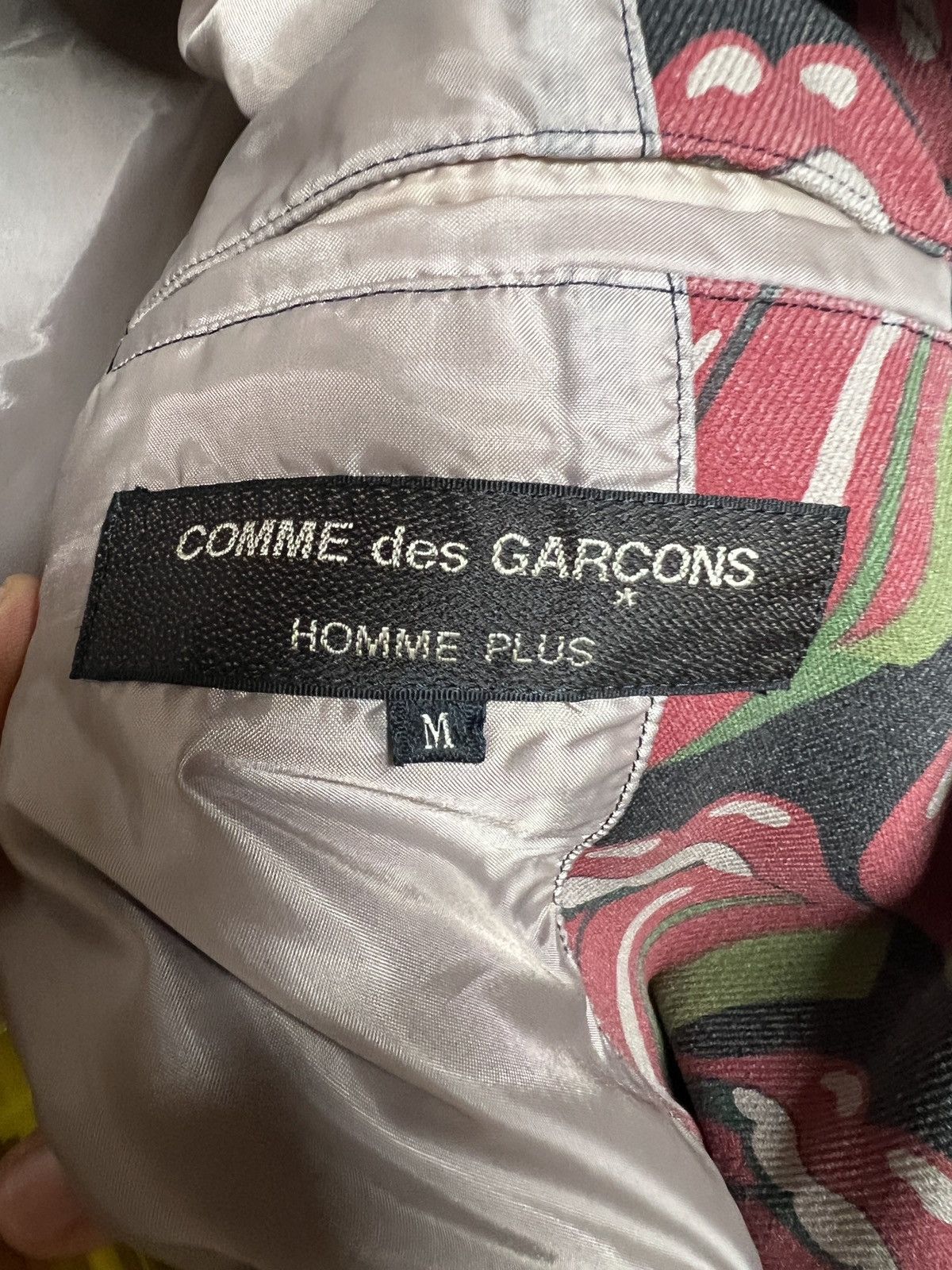 Comme des Garcons Homme Plus 06SS Rolling stones blazer Size 48R - 12 Thumbnail