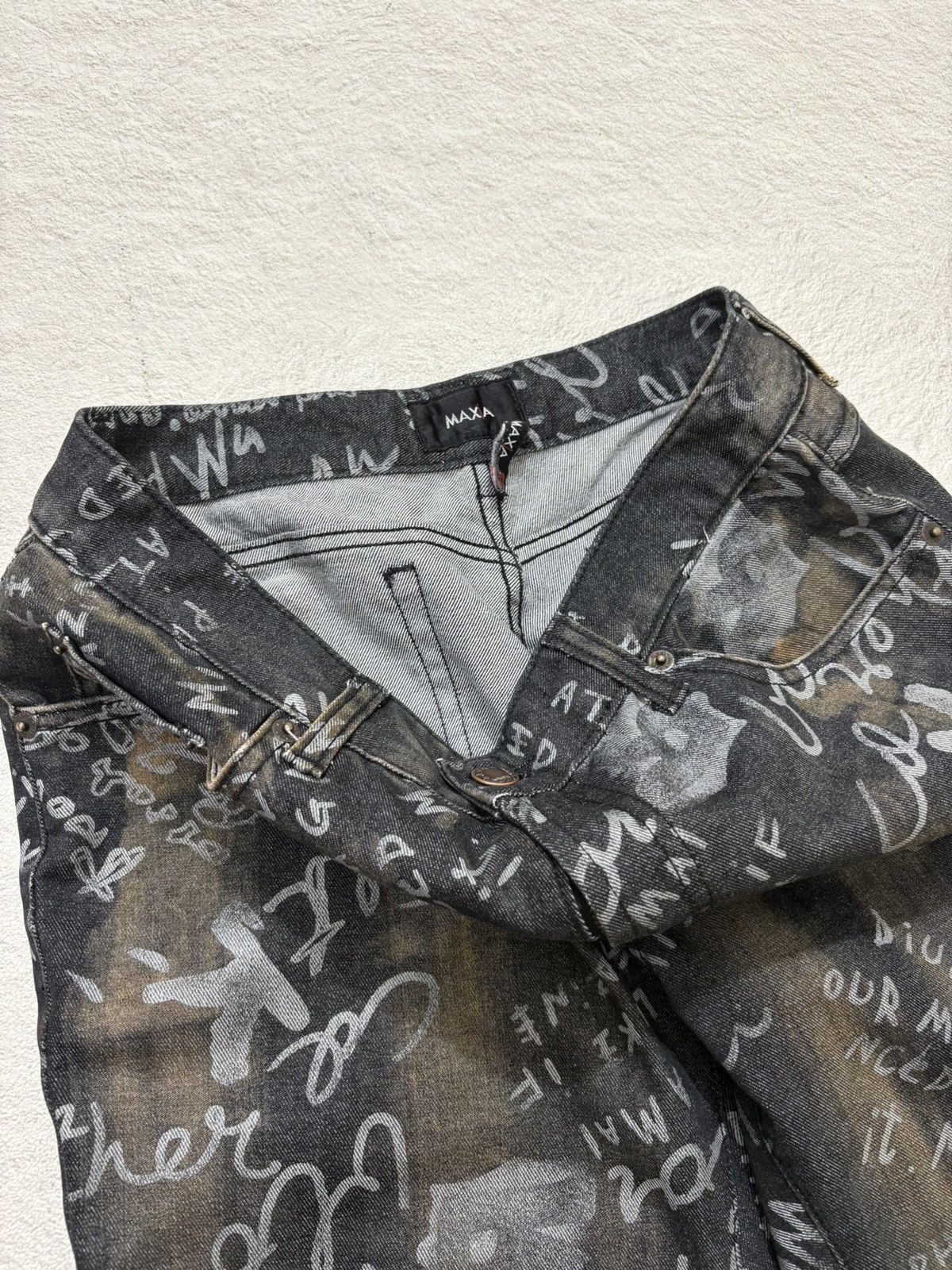 Hysteric Glamour 2000s Maxa Japanese flared smoke wash denim y2k style Size US 28 / EU 44 - 5 Thumbnail