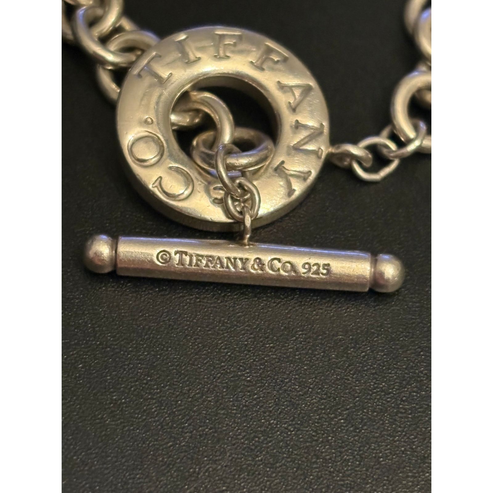 Tiffany & Co. VTG Tiffany & Co Sterling 925 Bracelet 6.75” 25g COA Size ONE SIZE - 2 Thumbnail