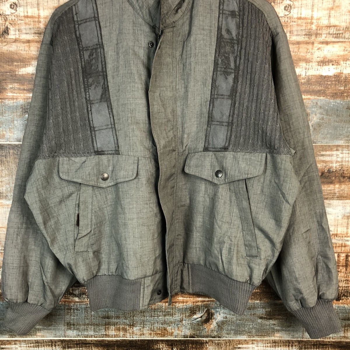 Gulk Club Grey vintage Jacket japan #A1608