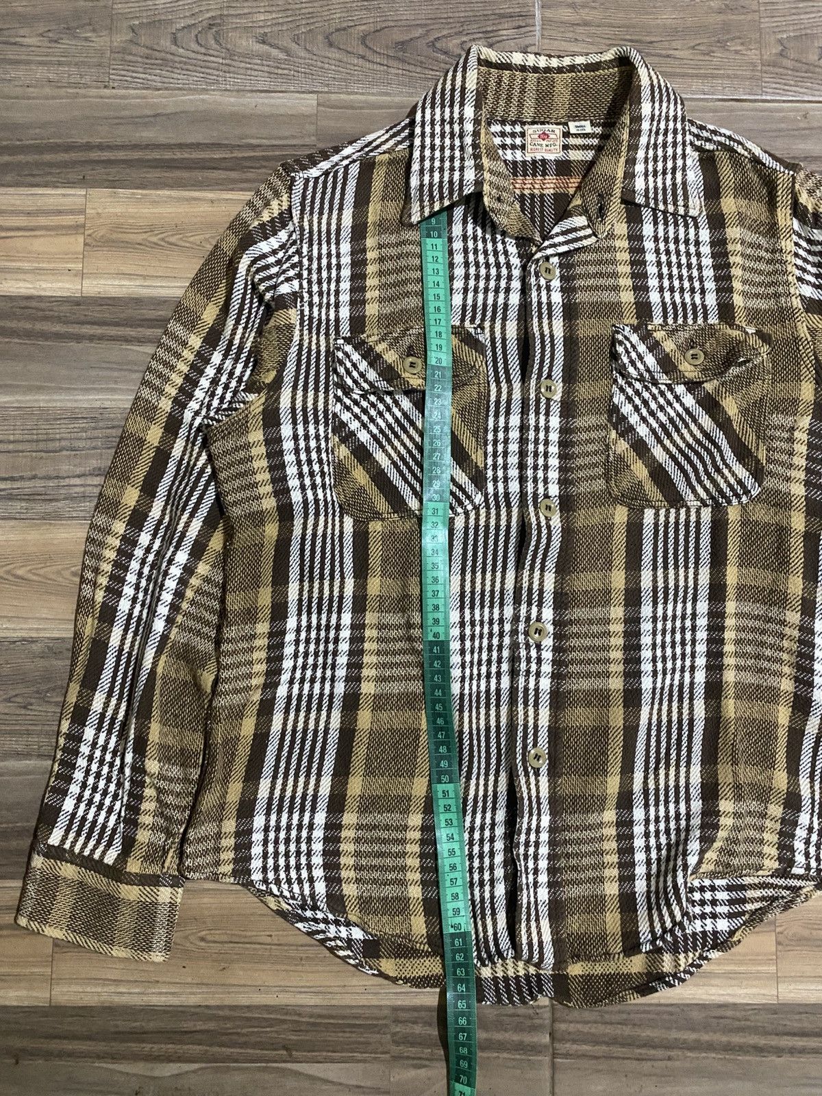 Japanese Brand SUGAR CANE PLAID SHIRT Size US S / EU 44-46 / 1 - 6 Thumbnail