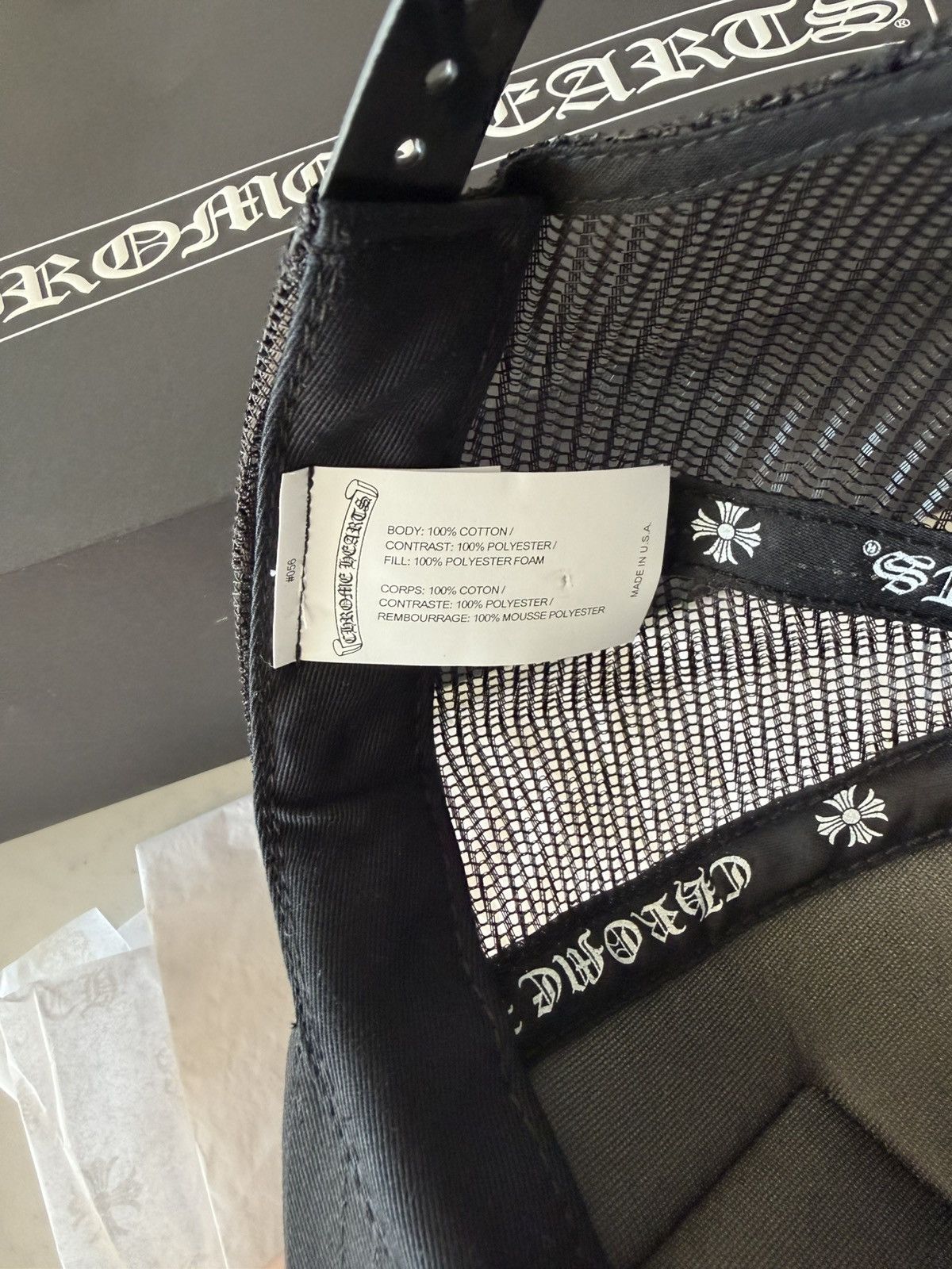 Chrome Hearts Chrome Hearts Trucker Hat Size ONE SIZE - 5 Thumbnail