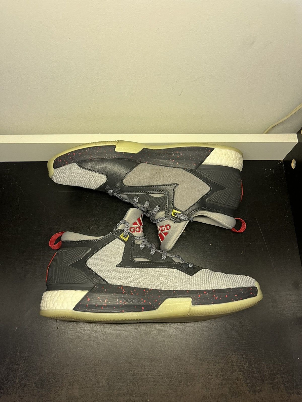 Adidas Adidas Boost D Lillard Dame 2 Stay Ready Grey 9.5 AQ7413 Size US 9.5 / EU 42-43 - 3 Thumbnail