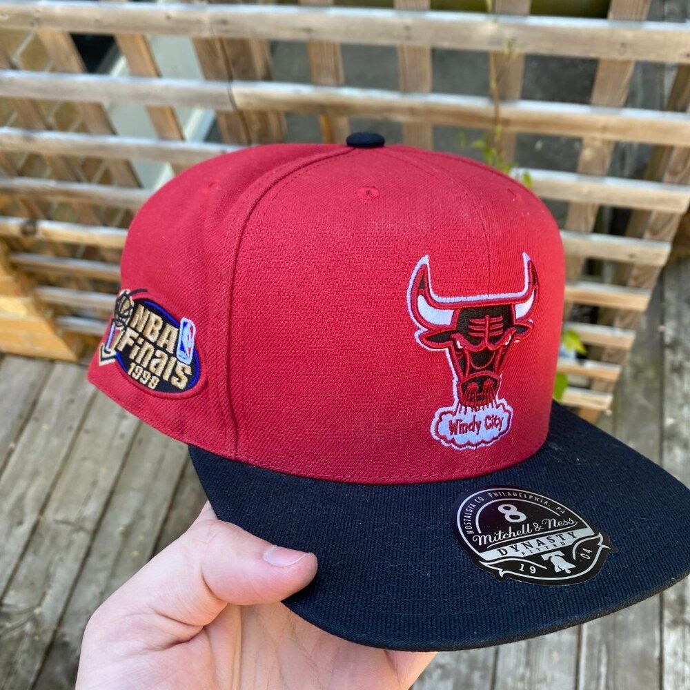 Mitchell & Ness Mitchell & Ness NBA Chicago Bulls 1998 NBA Finals Windy Cit Size ONE SIZE - 3 Thumbnail