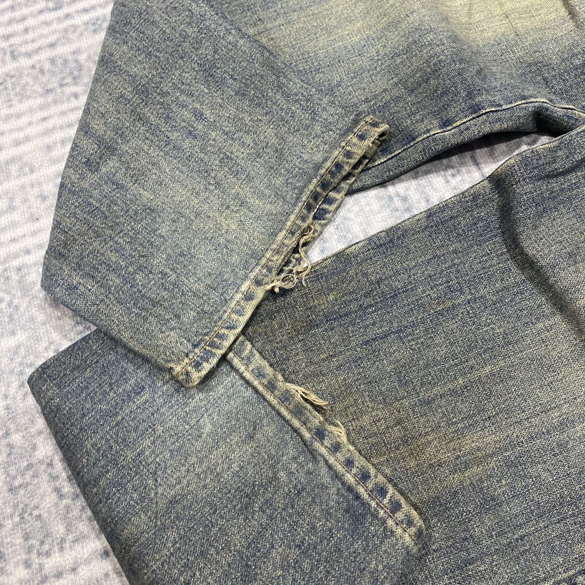 Beauty Beast × Le Grande Bleu (L.G.B.) × Vintage Sick☠️ Wrangler Mud Wash Jeans 80s 90s Dirty Size US 31 - 9 Thumbnail