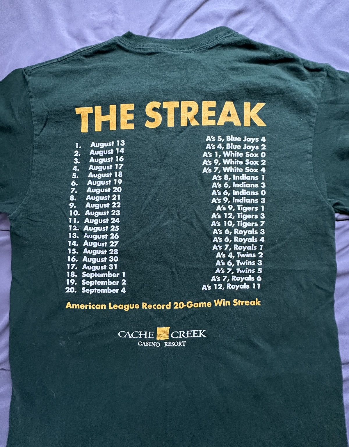 Delta Vintage Oakland A’s Tee Size US M / EU 48-50 / 2 - 3 Thumbnail