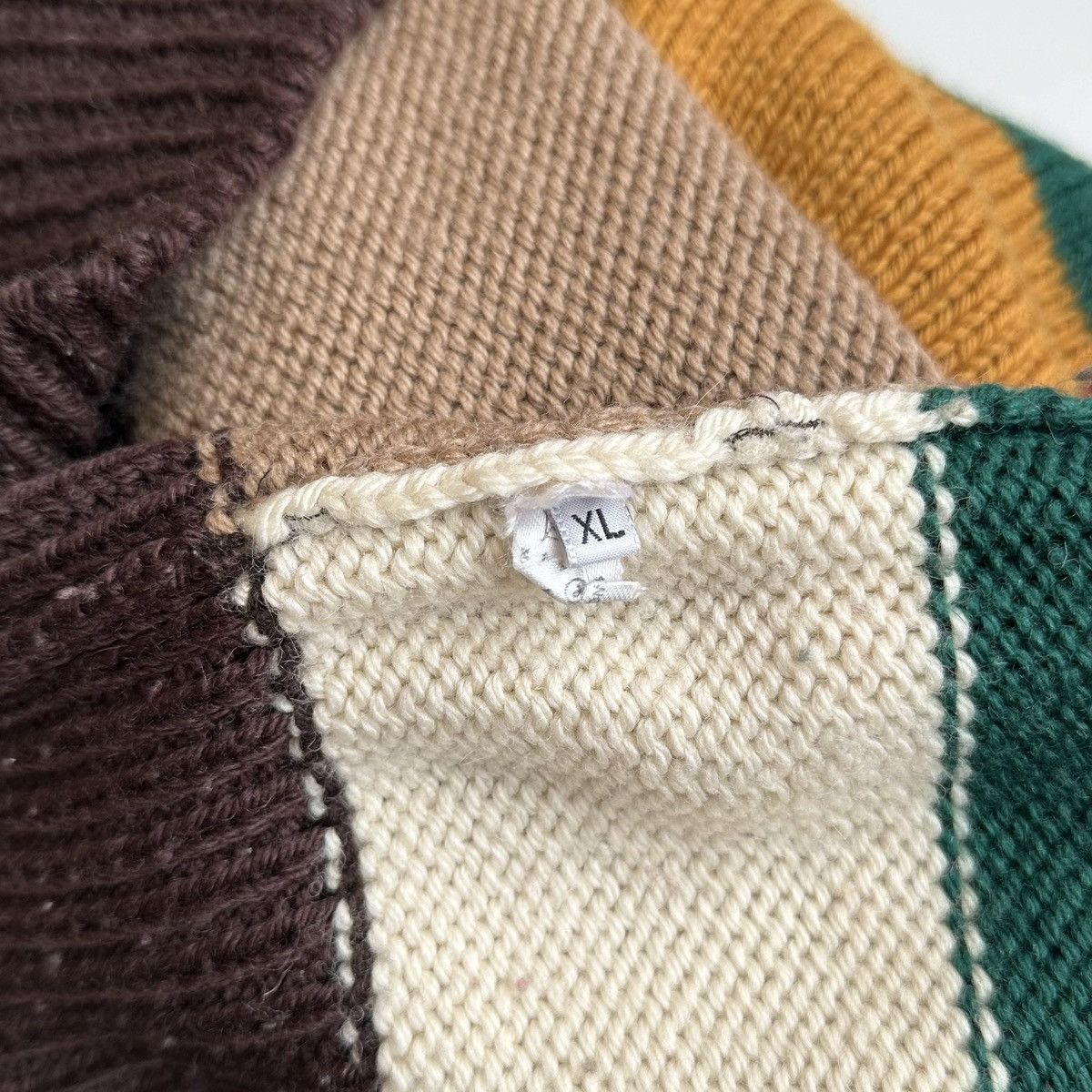 Dsquared2 Dsquared2 F/W 2001-02 Check Wool Turtleneck Sweater Size US XL / EU 56 / 4 - 8 Thumbnail