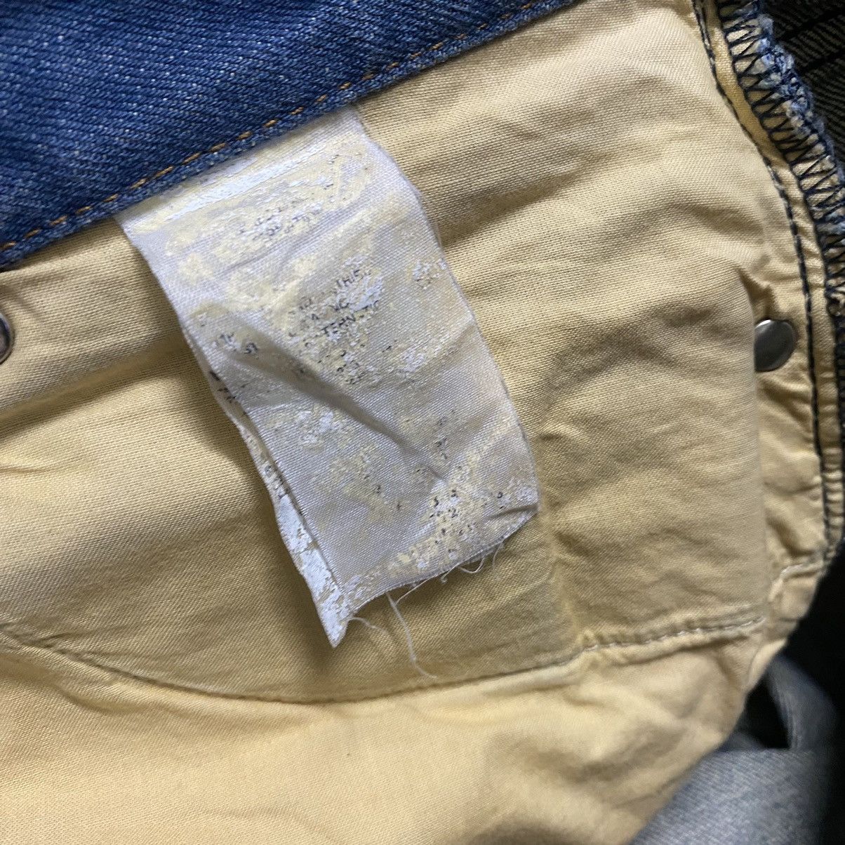 Maison Margiela Vintage Maison Margiela Raw Denim Jeans Washed Blue Size US 32 / EU 48 - 23 Thumbnail