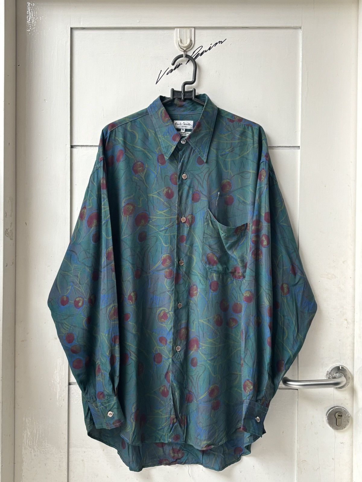 Paul Smith PAUL SMITH London Flower Motive Shirt Size US L / EU 52-54 / 3 - 1 Thumbnail