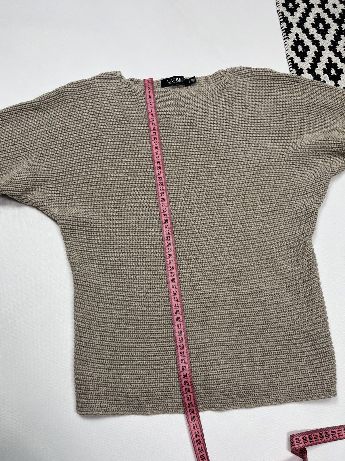 Ralph Lauren × Ralph Lauren Black Label Ralph Lauren Black Label Knit sweater beige Size S / US 4 / IT 40 - 18 Thumbnail