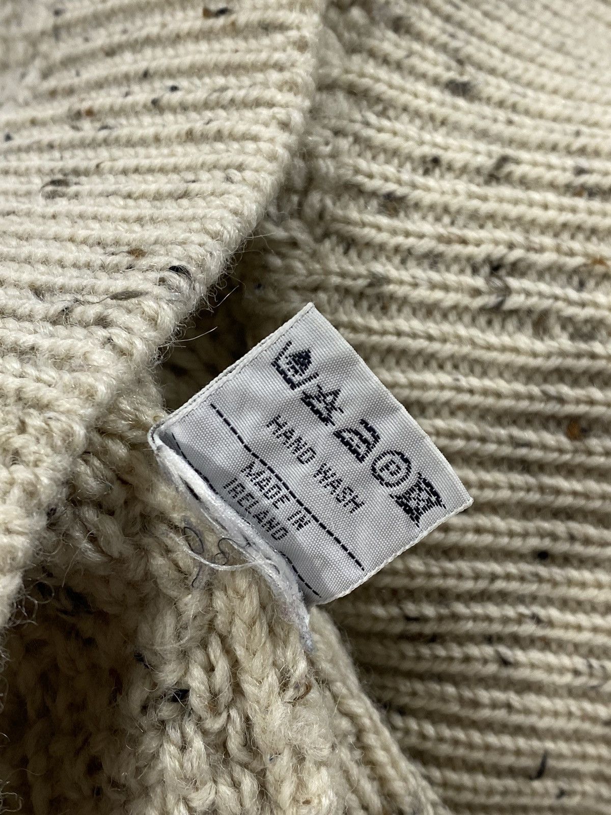 Vintage 🔥LASTDROP🔥 VTG Aran Wool Ireland Fisherman Distressed Heavy Size US M / EU 48-50 / 2 - 10 Thumbnail