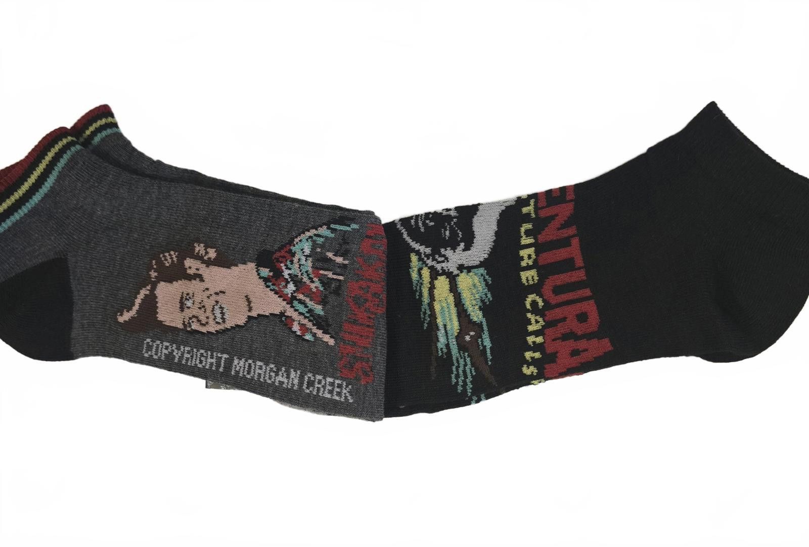 Designer Ace Ventura When Nature Calls Socks - 2 Pair Set Size ONE SIZE - 4 Thumbnail