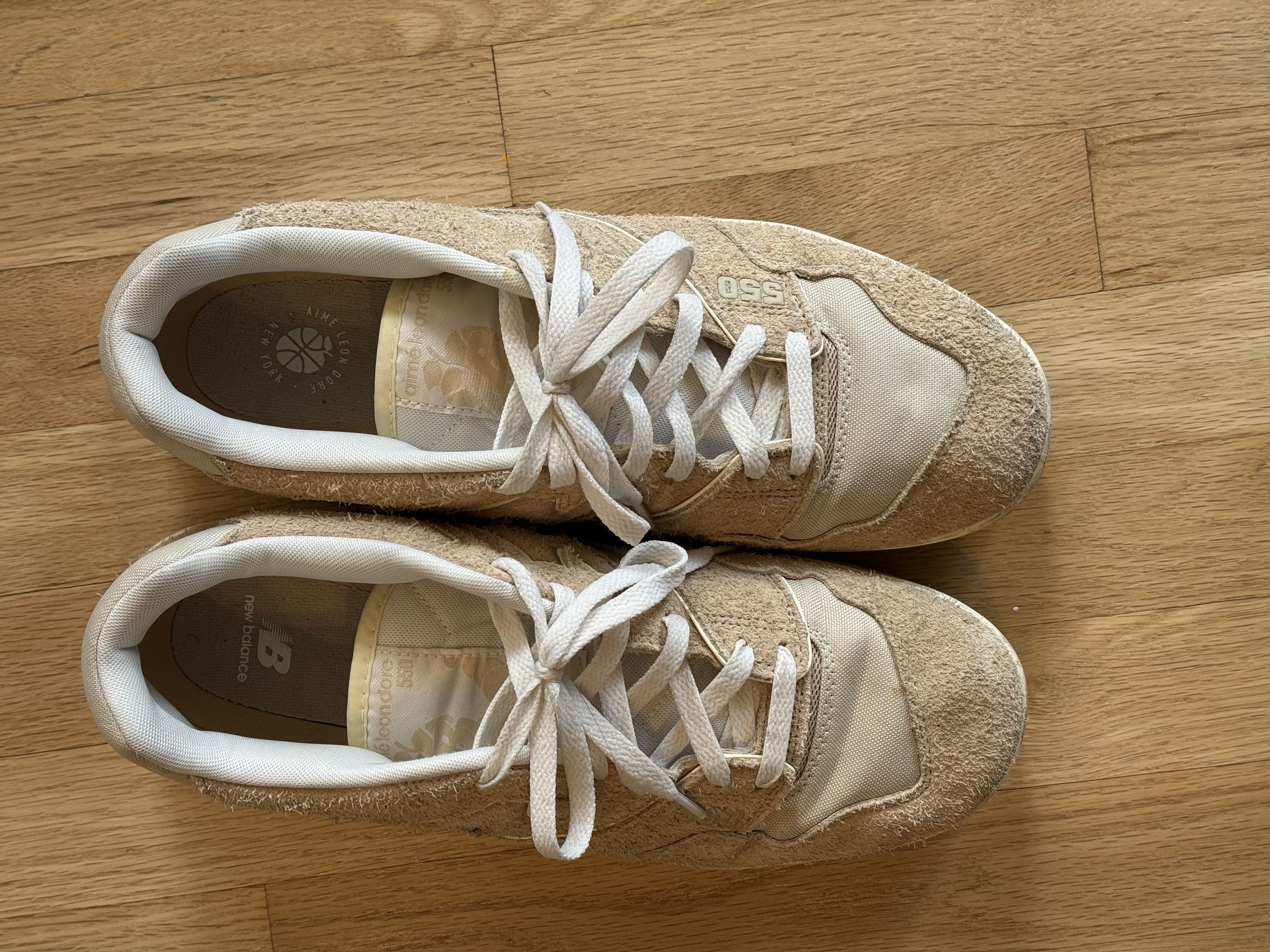 Aime Leon Dore New Balance Aimé Leon Dore x 550 Warm Sand Size US 11.5 / EU 44-45 - 5 Thumbnail