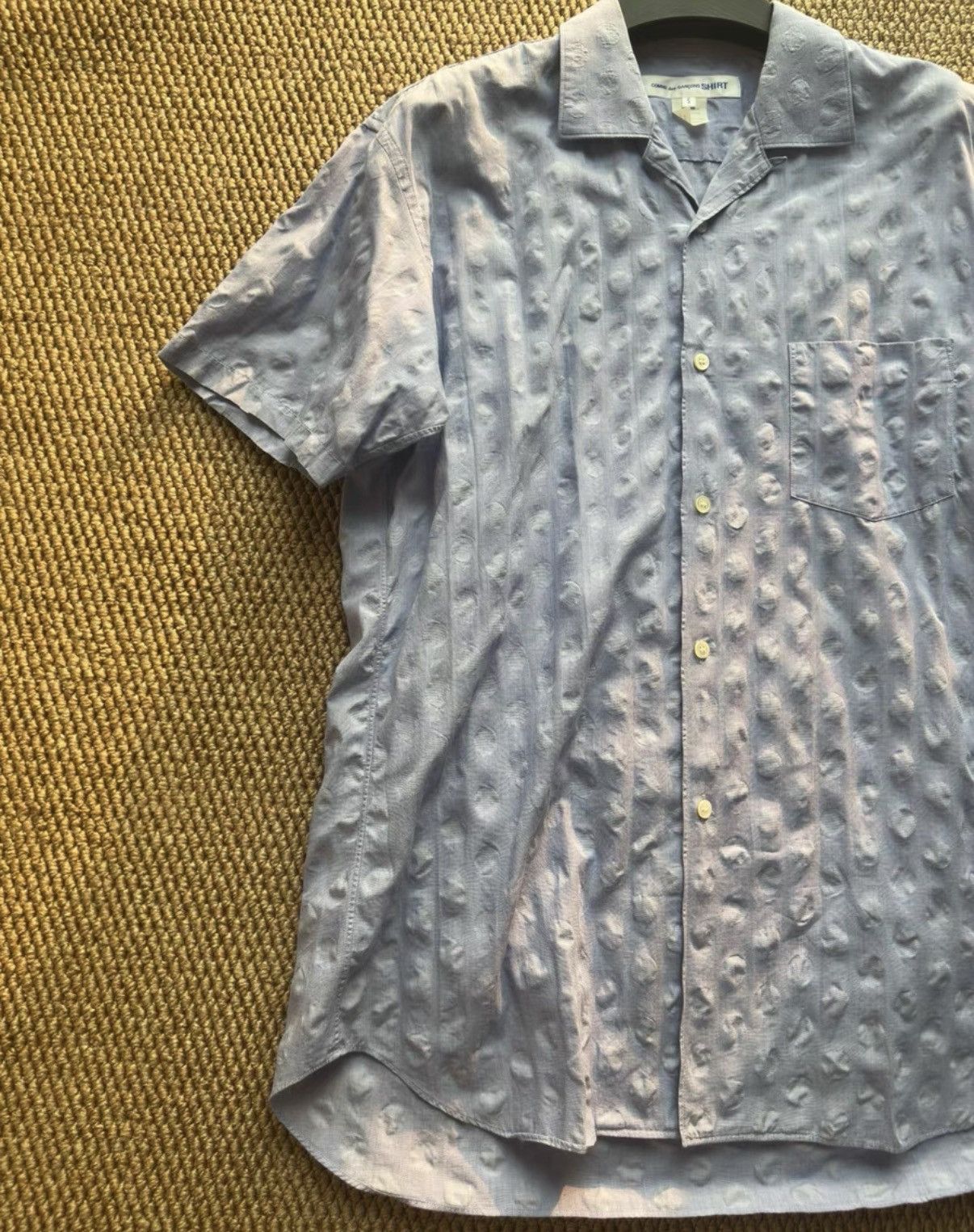 Comme des Garcons SHIRT Comme des Garçons Shirt Bubble Textured Shirt K23 Size US S / EU 44-46 / 1 - 4 Thumbnail
