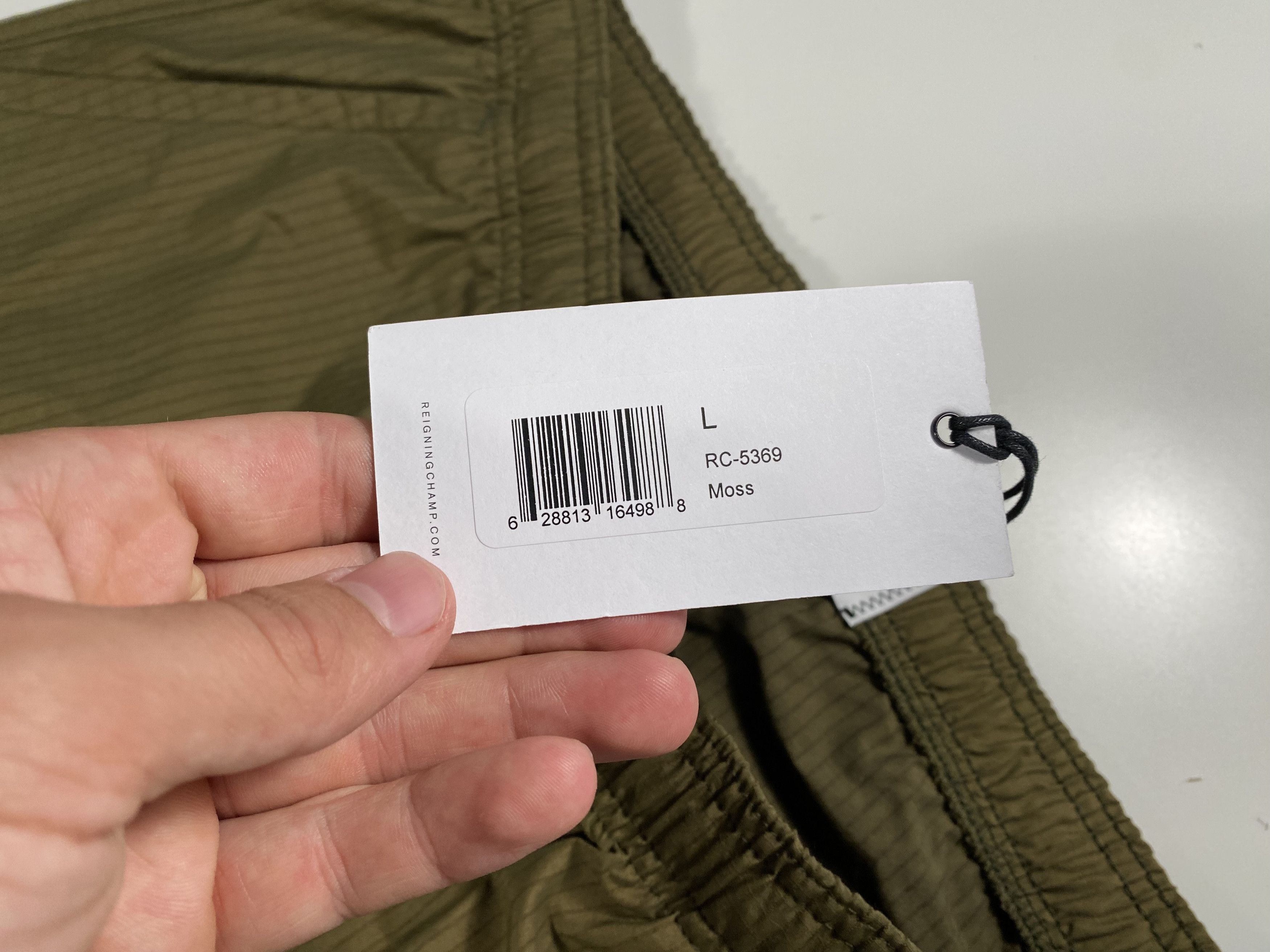 Reigning Champ Reigning Champ light pinstriped nylon trousers size large Size US 34 / EU 50 - 5 Thumbnail