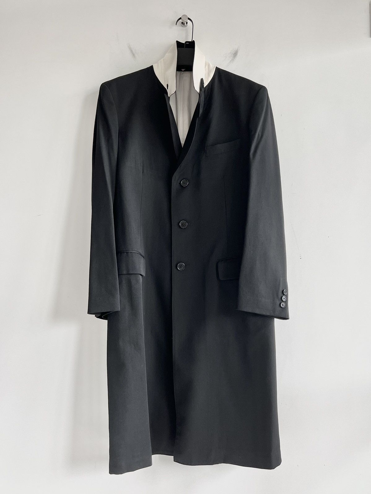 Yohji Yamamoto DOCTOR’S COATドクターコート REGULATION CELLULOSE DR.JACKET – THE SHOP YOHJI YAMAMOTO