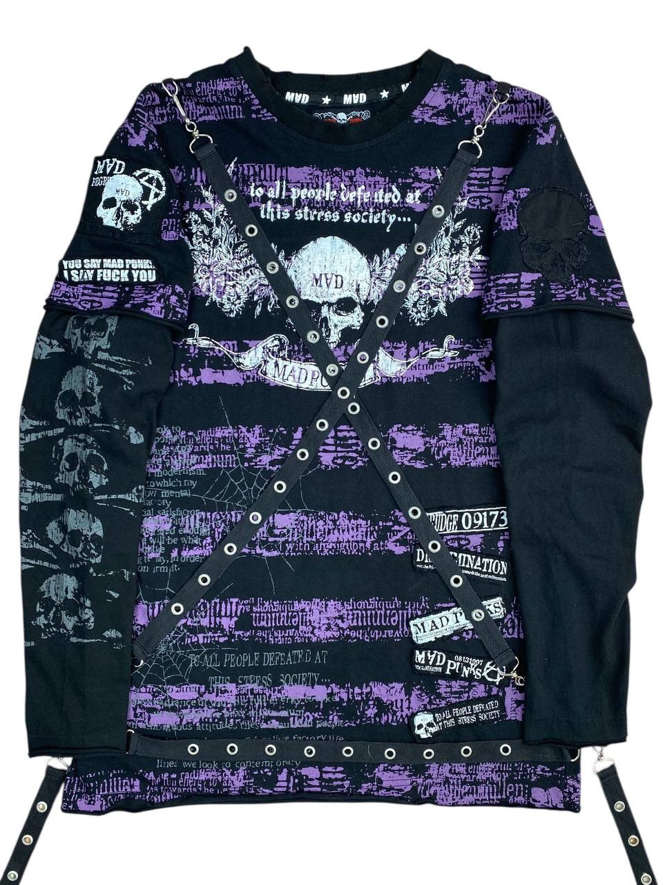 Seditionaries 2000's Mad Punk Bondage Longsleeves Size US L / EU 52-54 / 3 - 1 Thumbnail