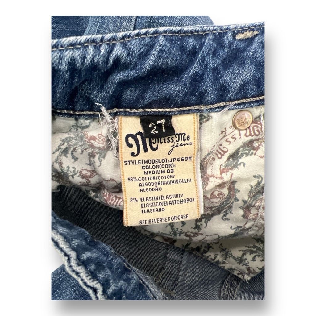 Other Miss Me Jeans Style JP4695 Size 27 Size 27" / US 4 / IT 40 - 3 Thumbnail