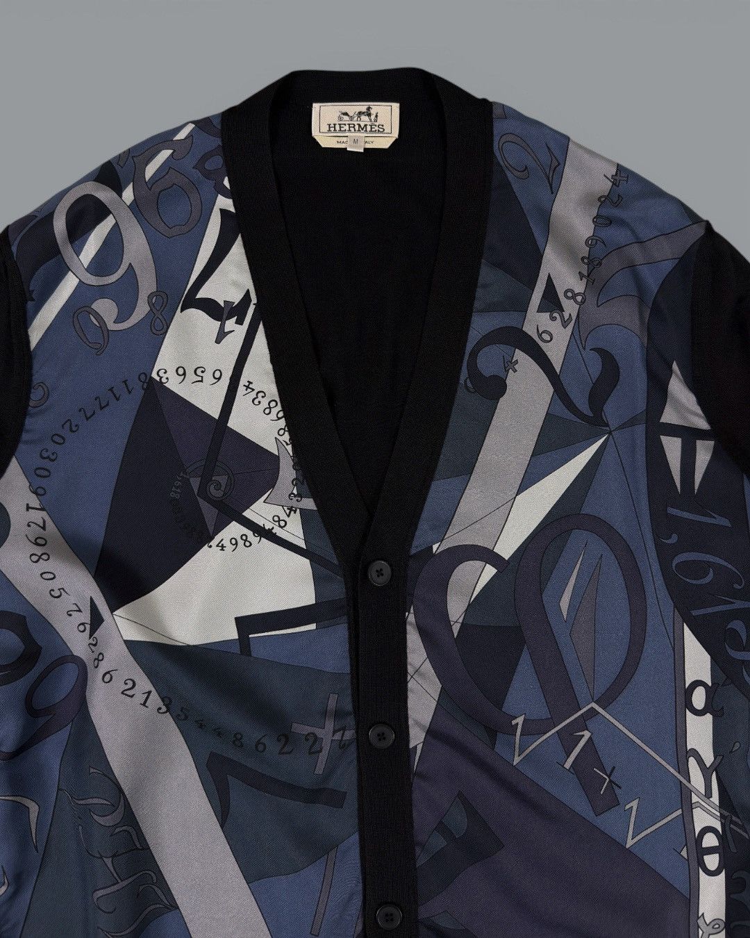 Hermes Mens Hermès Pure Silk Cardigan Size US M / EU 48-50 / 2 - 3 Thumbnail
