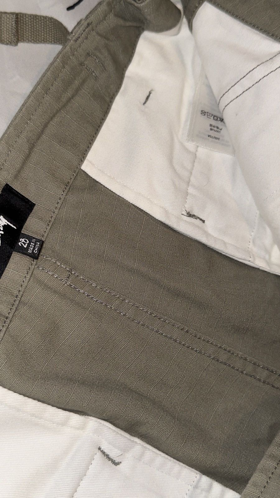 Stussy Stüssy MILITARY RIPSTOP COTTON CARGO PANTS Size US 28 / EU 44 - 6 Thumbnail