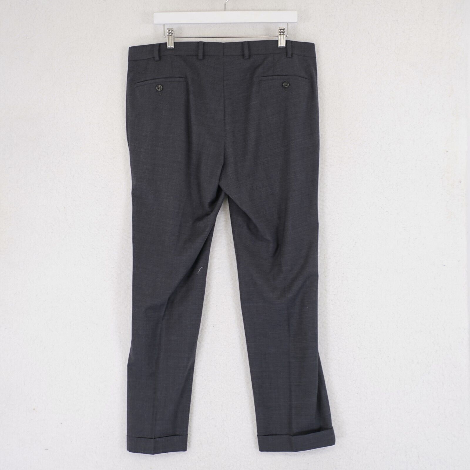 Lauren Ralph Lauren Lauren Ralph Lauren High Performance Wool Gray 37/31 Pleated Size 36R - 4 Thumbnail