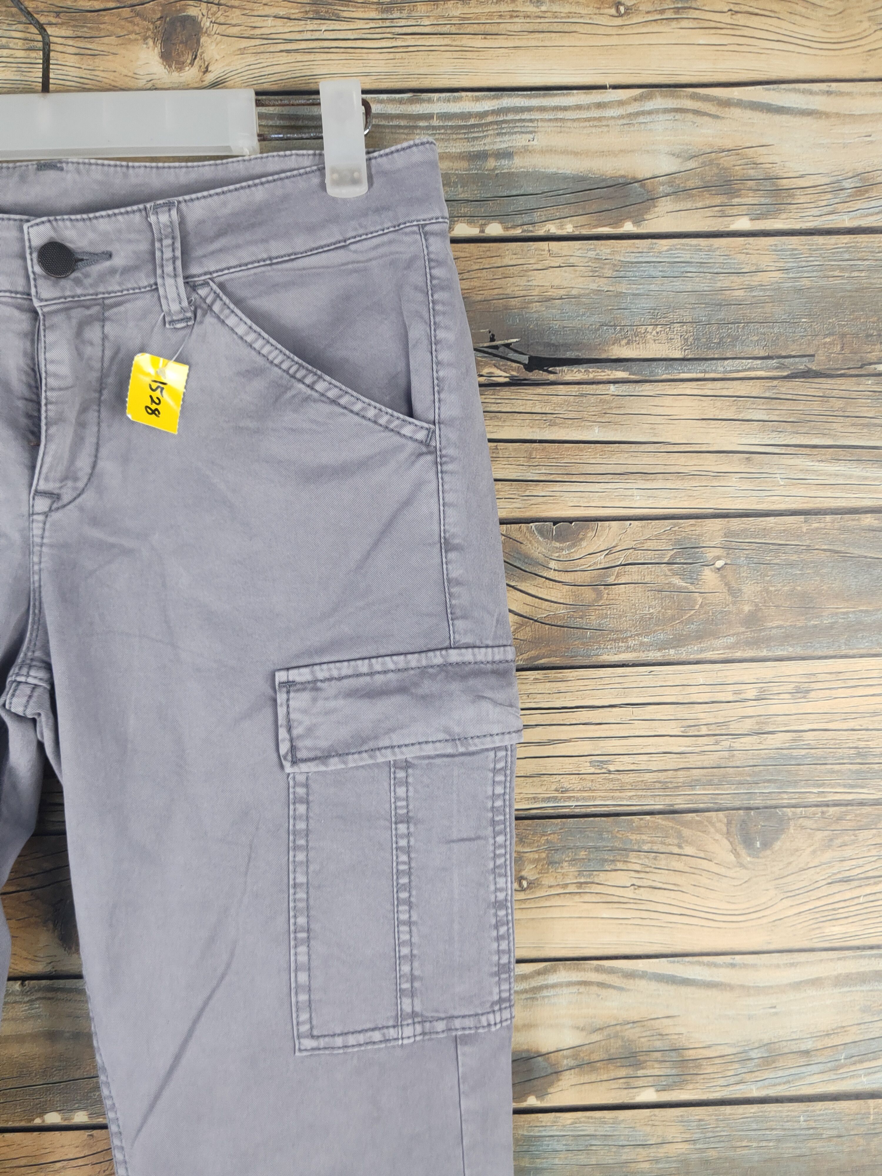 Japanese Brand DL Uniqlo Gray Multipocket Tactical Cargo Pants #1528 Size 28" / US 6 / IT 42 - 5 Thumbnail