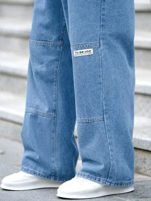 Japanese Brand Shizuku x Kawa Star Skate Baggy Denim Jeans Loose fit Size US 32 / EU 48 - 4 Thumbnail