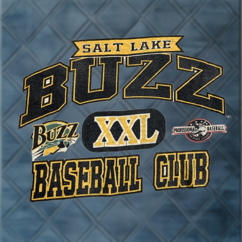 Vintage VINTAGE TNT 1997 Salt Lake Buzz Graphic T Shirt Men’s XL Shirt Short Sleeve Gray Cotton Size US XL / EU 56 / 4 - 1 Thumbnail
