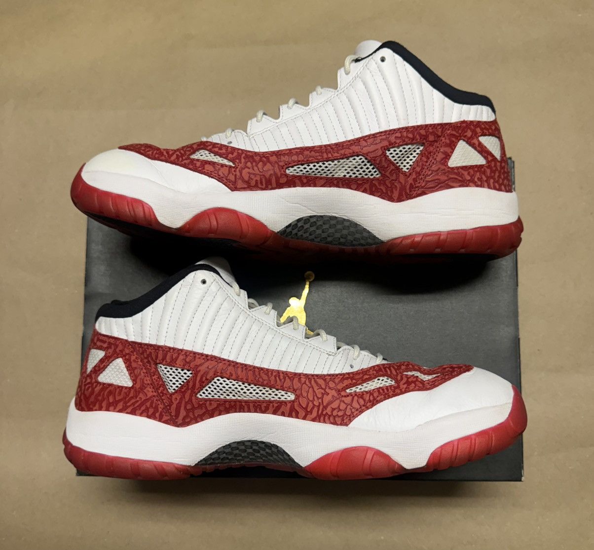 Jordan Brand Nike Air Jordan 11 XI Retro Low IE Gym Red Mens size 14! Size US 14 / EU 47 - 2 Thumbnail