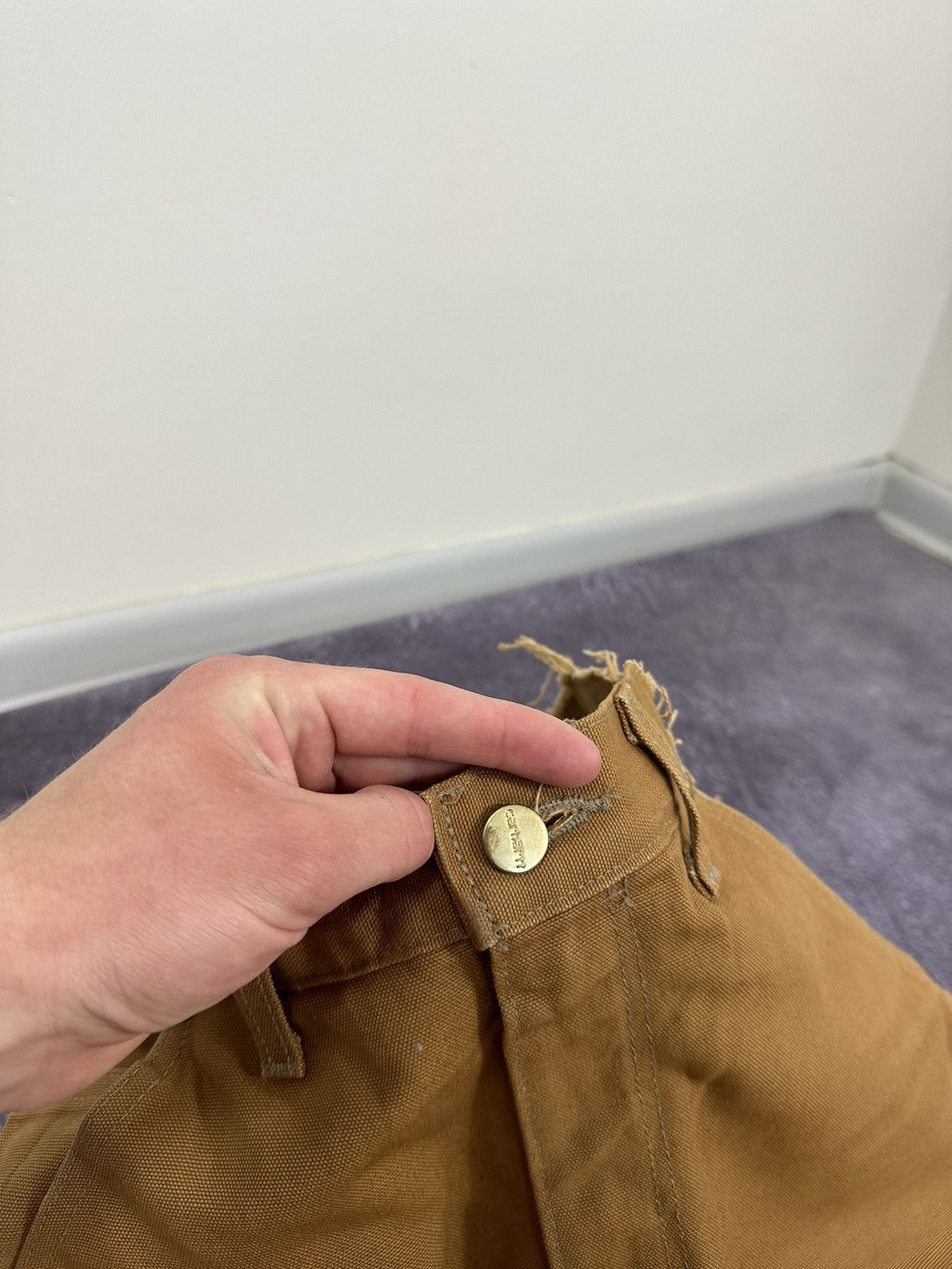 Carhartt Vintage 90s Carhartt Double Knee USA Distressed Work Pants Size US 30 / EU 46 - 16 Thumbnail