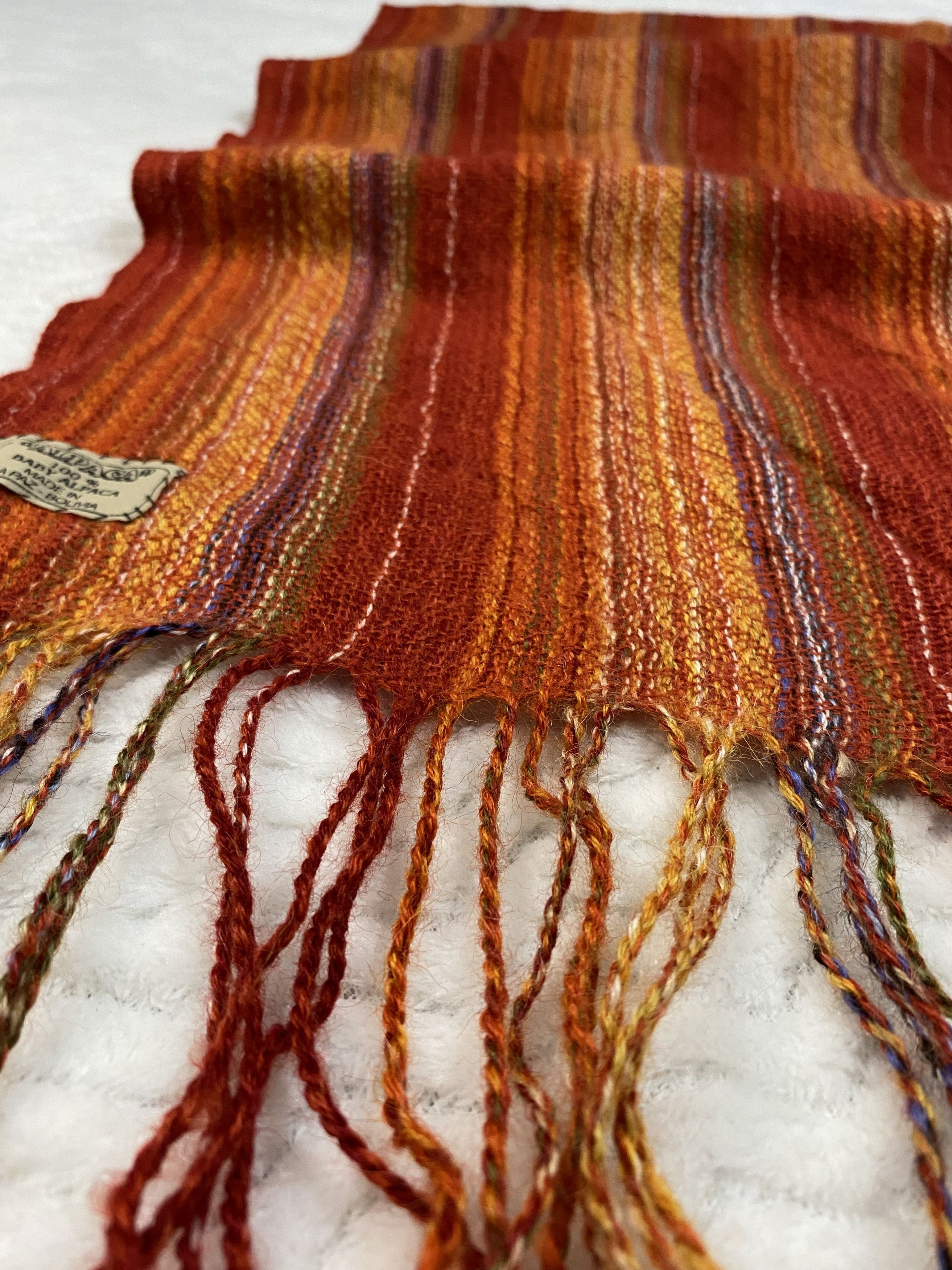 Vintage "BABY ALPACA" SCARF Size ONE SIZE - 3 Thumbnail